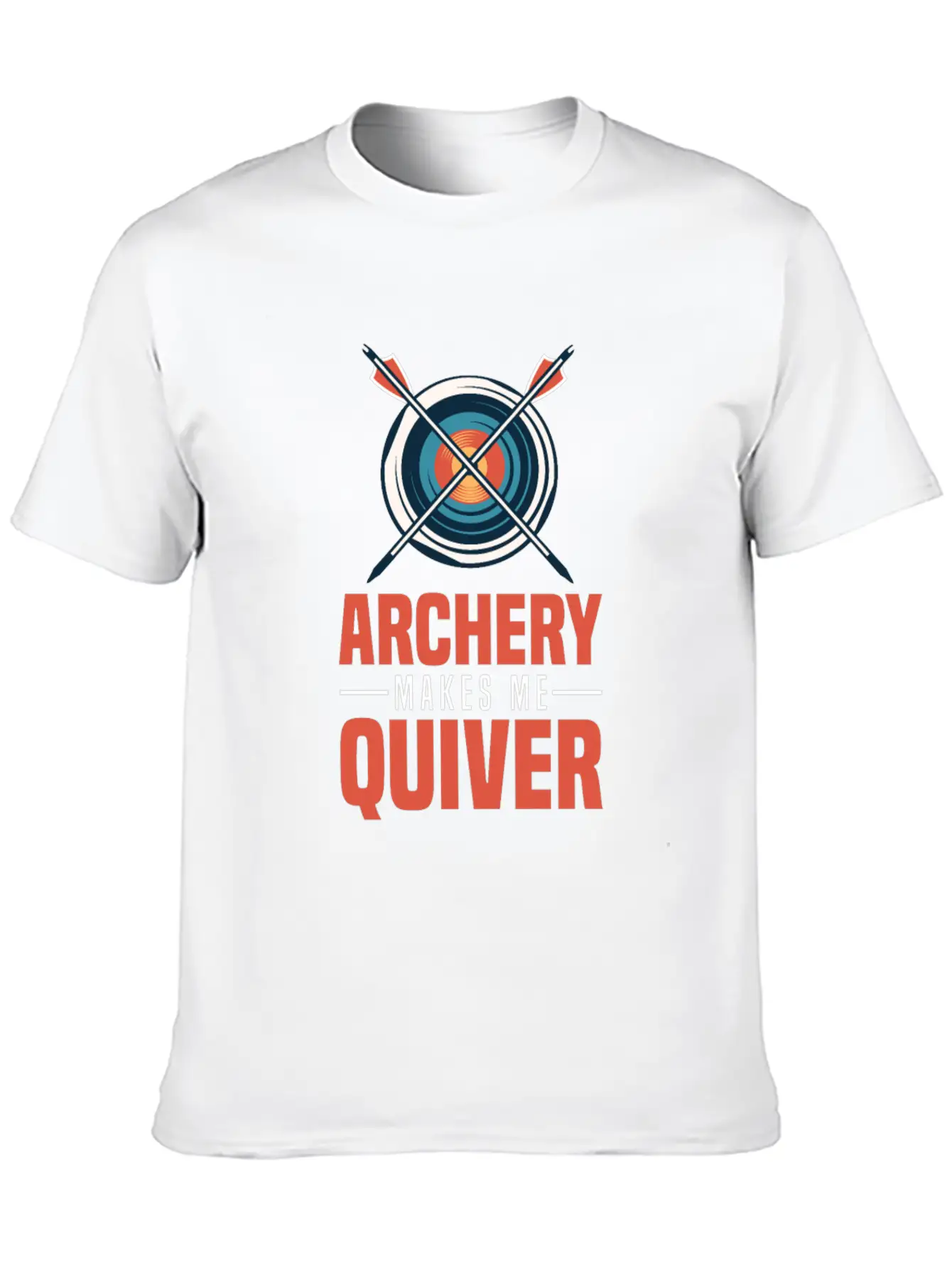 Archery Archer Bowman Simple Everyday Graphic Tee – Lightweight Summer Wear