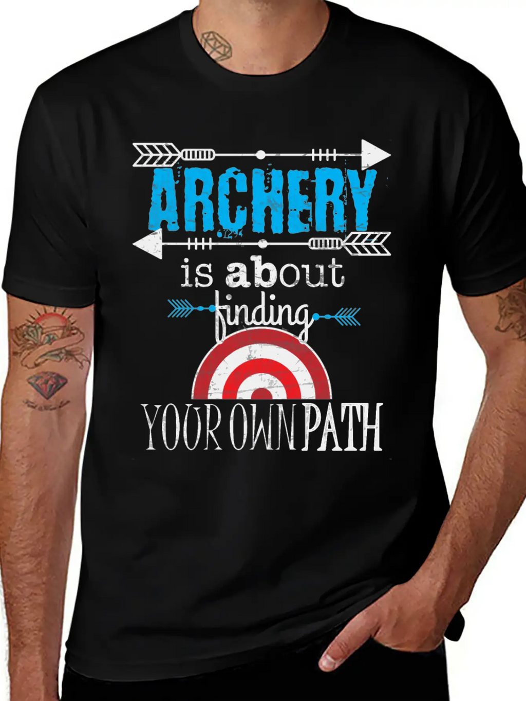 Archery - Archery Simple Everyday Graphic Tee – Lightweight Summer Wear