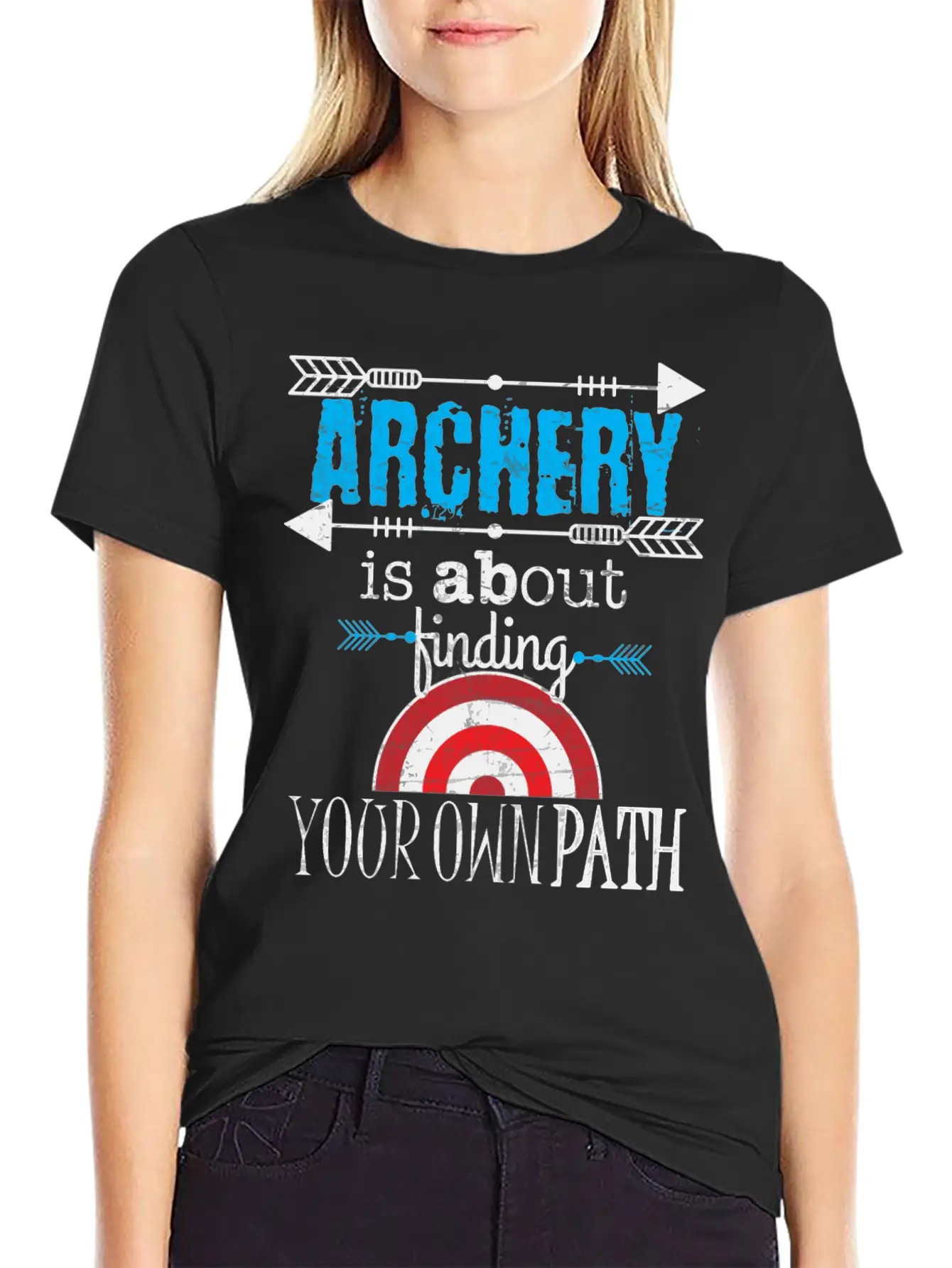 Archery - Archery Simple Everyday Graphic Tee – Lightweight Summer Wear