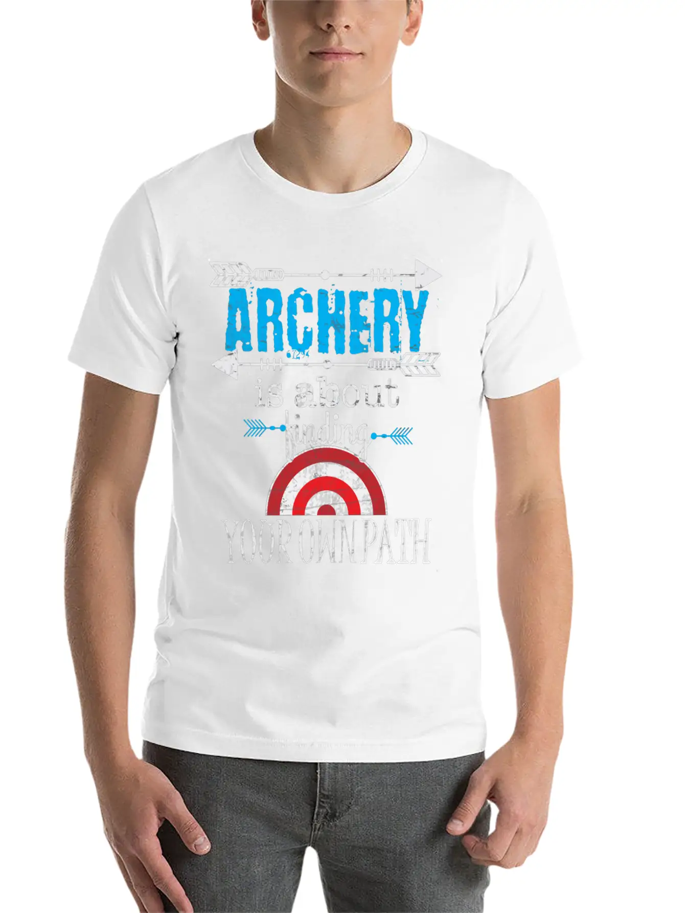 Archery - Archery Simple Everyday Graphic Tee – Lightweight Summer Wear
