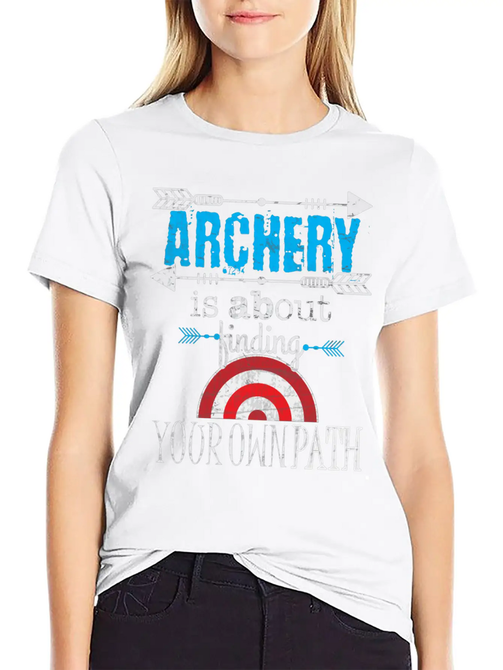 Archery - Archery Simple Everyday Graphic Tee – Lightweight Summer Wear