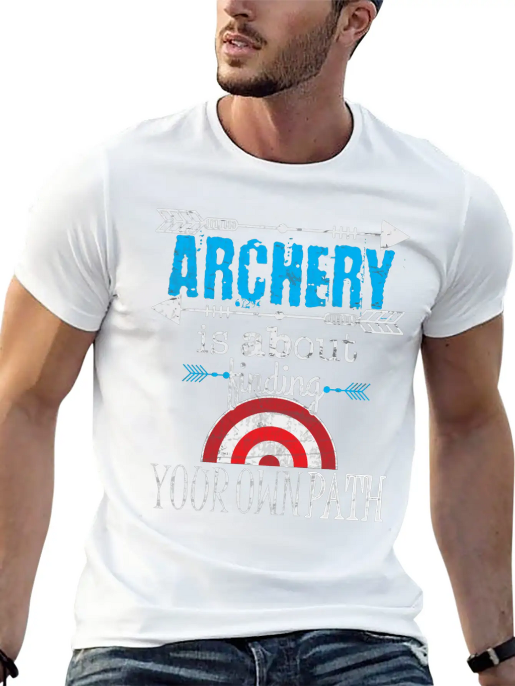 Archery - Archery Simple Everyday Graphic Tee – Lightweight Summer Wear