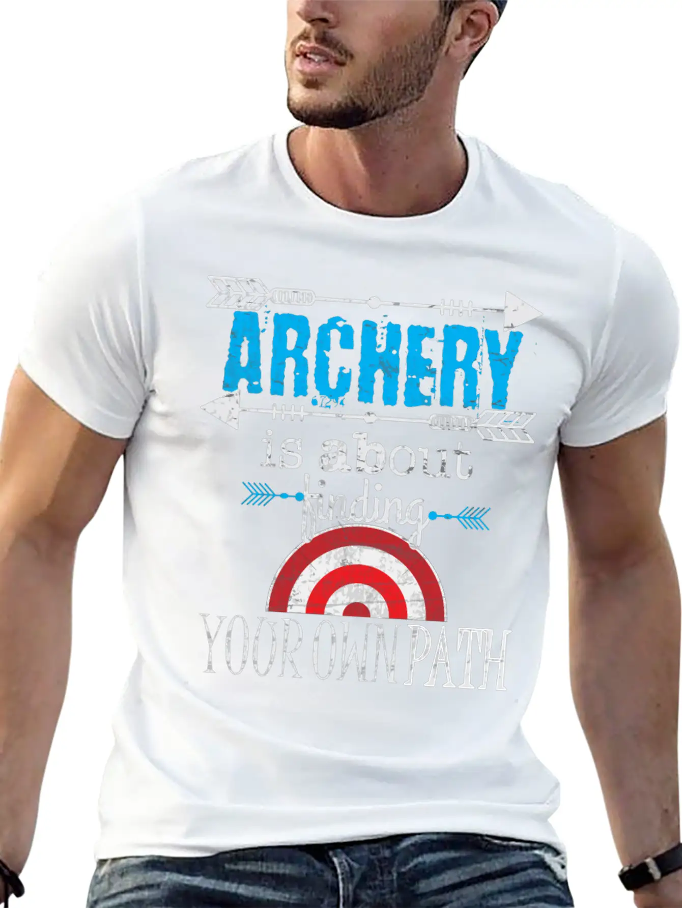 Archery - Archery Simple Everyday Graphic Tee – Lightweight Summer Wear