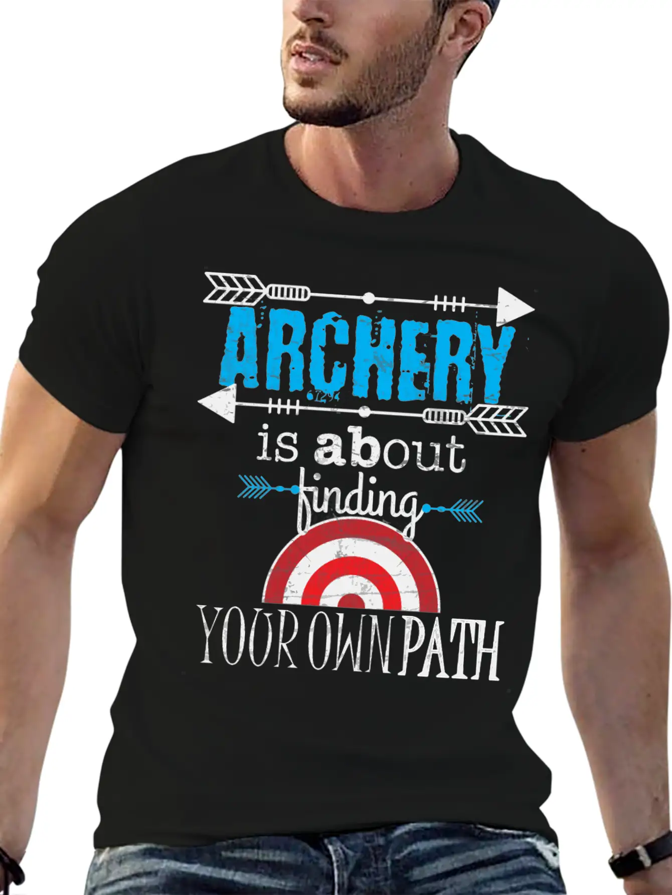 Archery - Archery Simple Everyday Graphic Tee – Lightweight Summer Wear