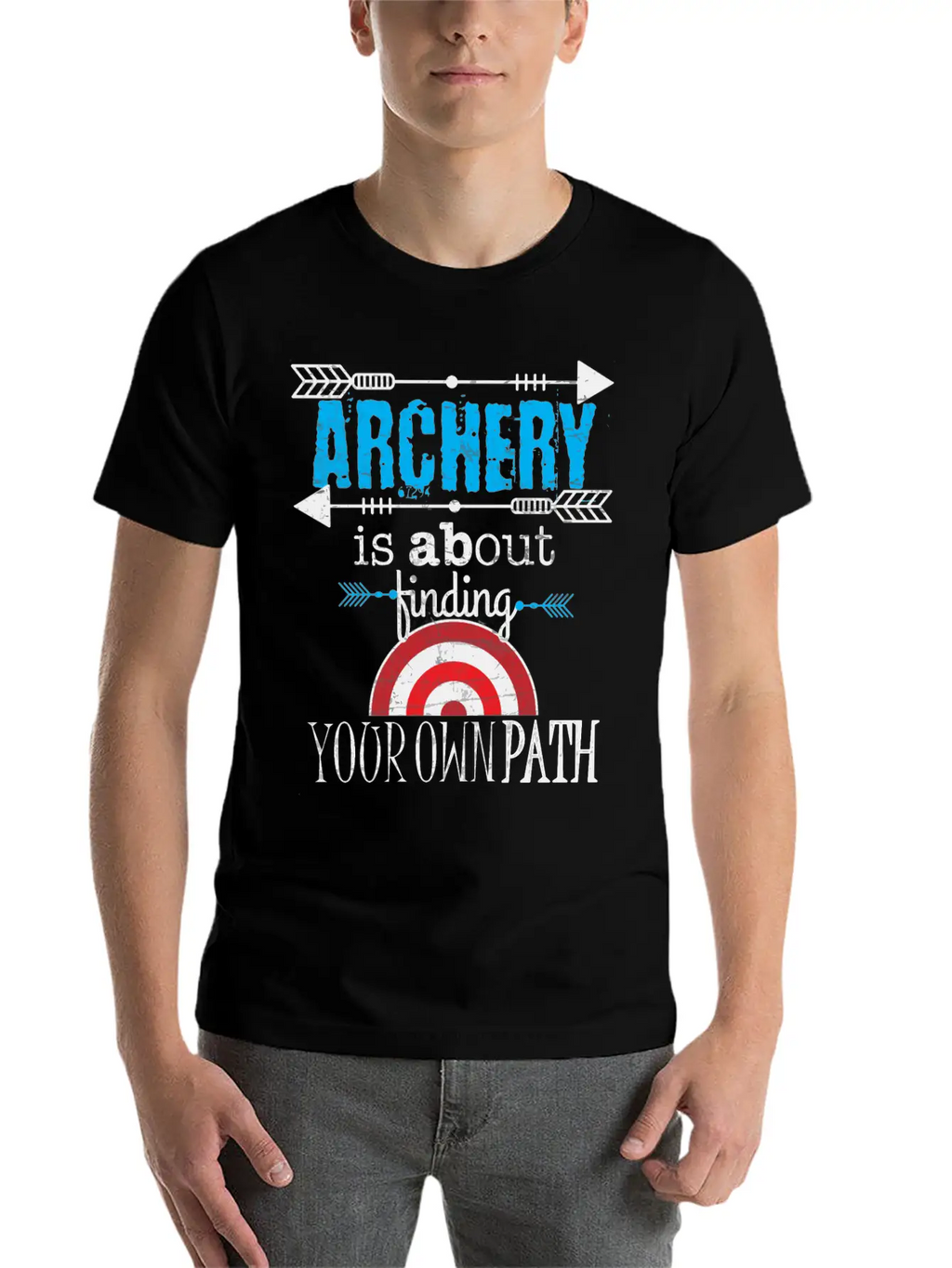 Archery - Archery Simple Everyday Graphic Tee – Lightweight Summer Wear