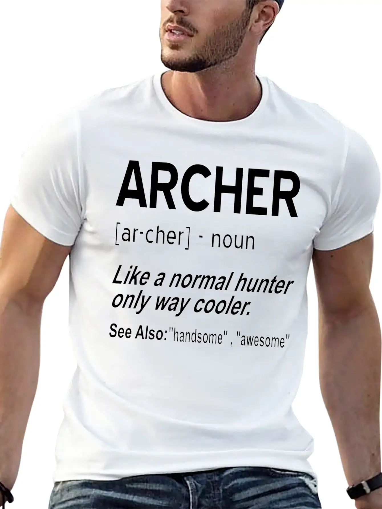Archery Classic Crew Neck Graphic Tee – Everyday Minimal Look