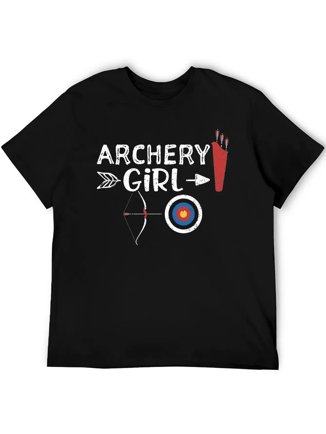 Archery Girl - Archery Timeless Short Sleeve Tee – Comfy And Minimalist Design
