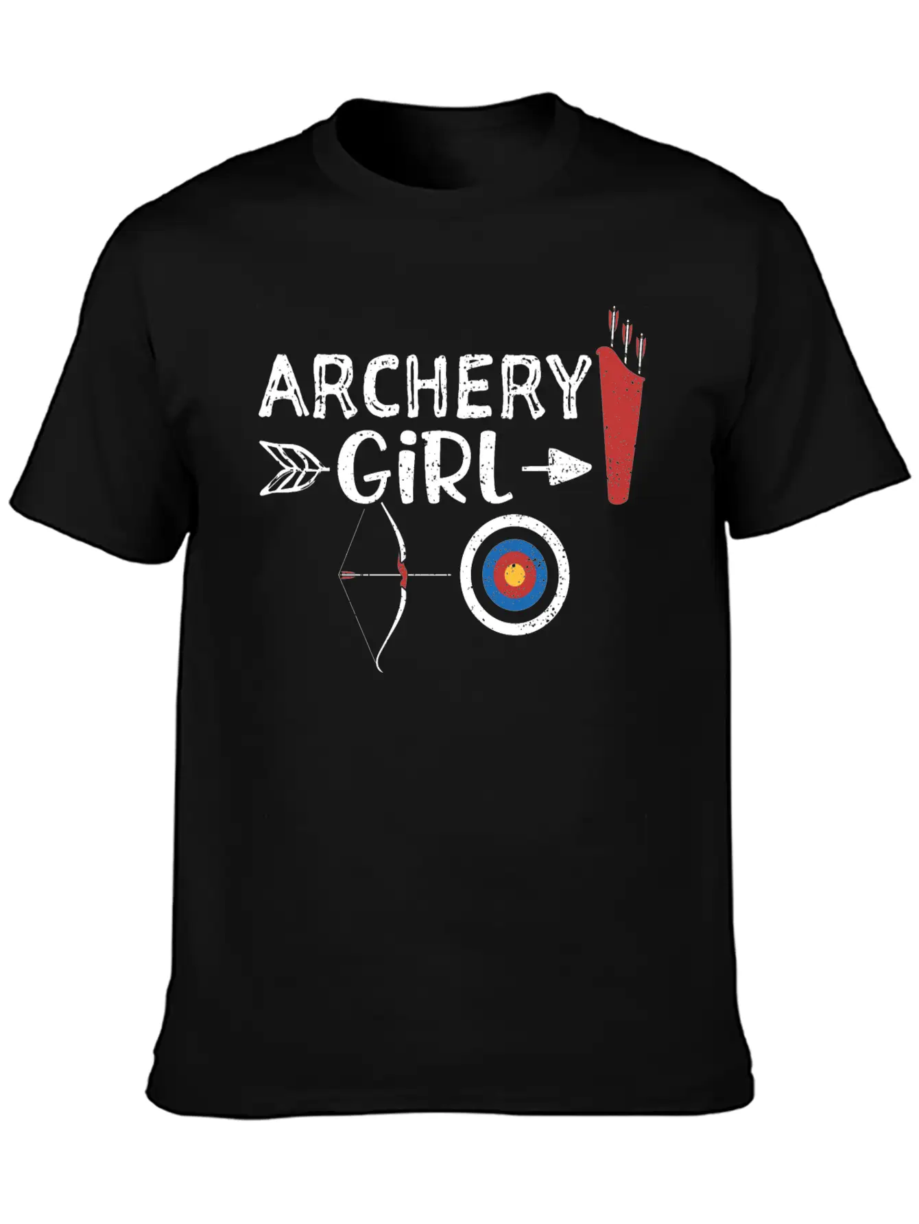 Archery Girl - Archery Timeless Short Sleeve Tee – Comfy And Minimalist Design