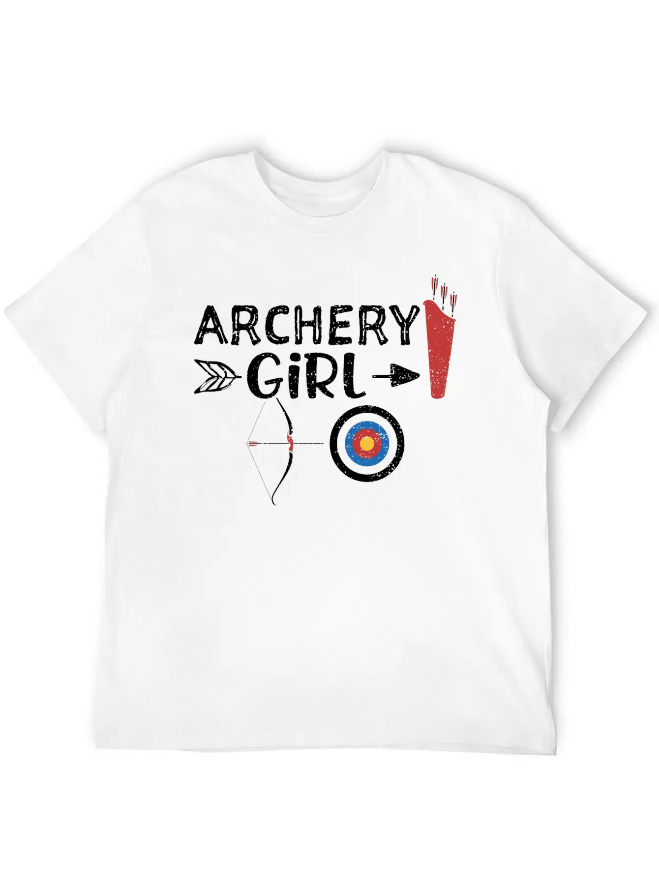 Archery Girl - Archery Timeless Short Sleeve Tee – Comfy And Minimalist Design