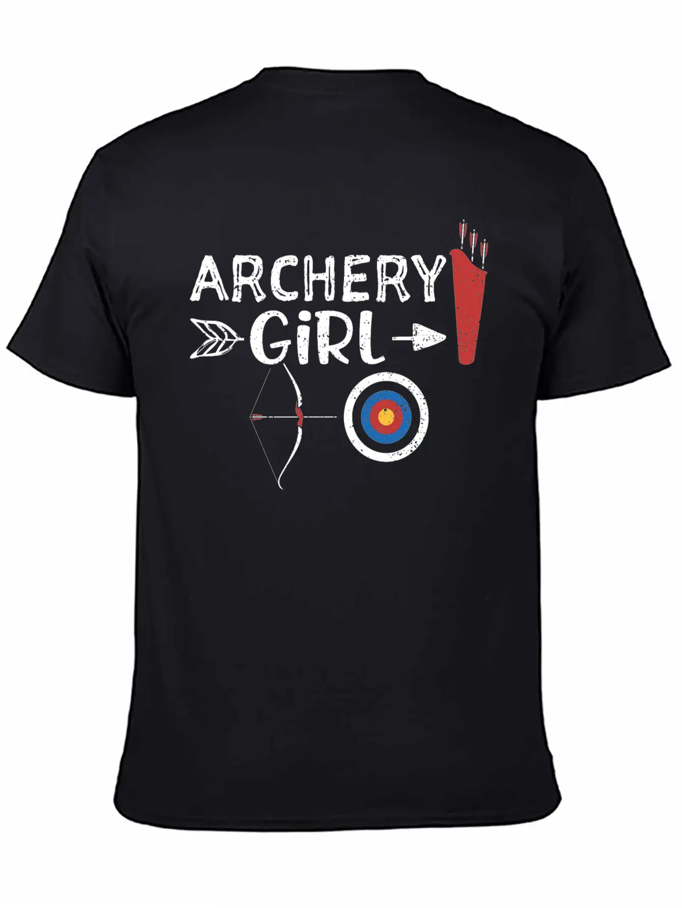 Archery Girl - Archery Timeless Short Sleeve Tee – Comfy And Minimalist Design