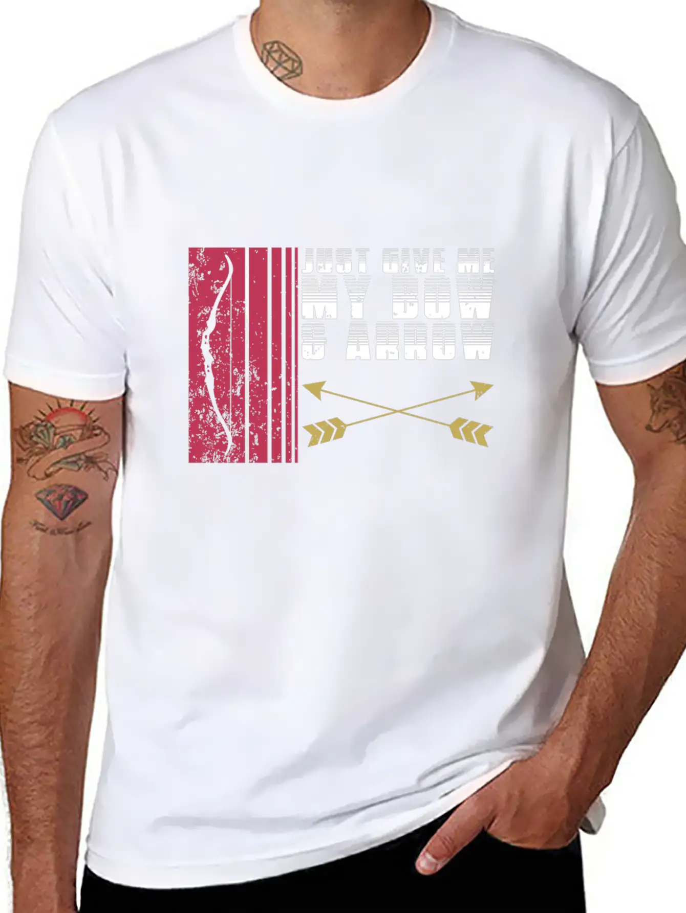 Archery Hobby Comfortable Minimalist Graphic Tee – Summer Style Essential