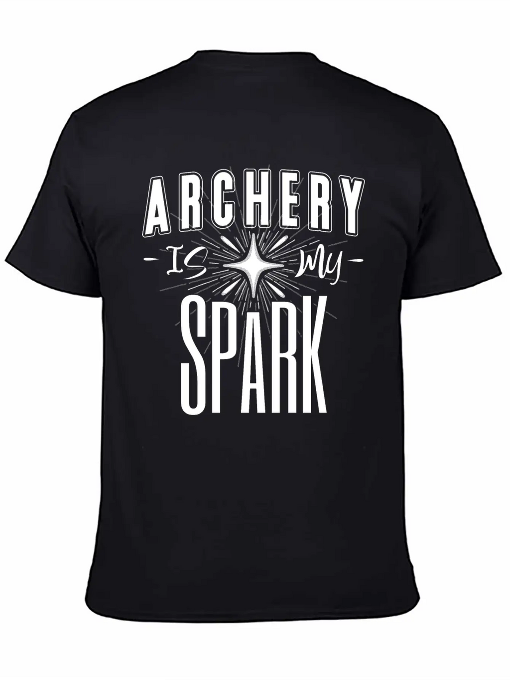Archery Is My Spark Comfortable Minimalist Graphic Tee – Summer Style Essential