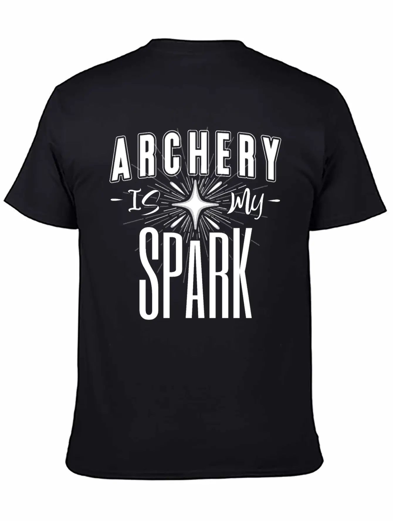 Archery Is My Spark Comfortable Minimalist Graphic Tee – Summer Style Essential