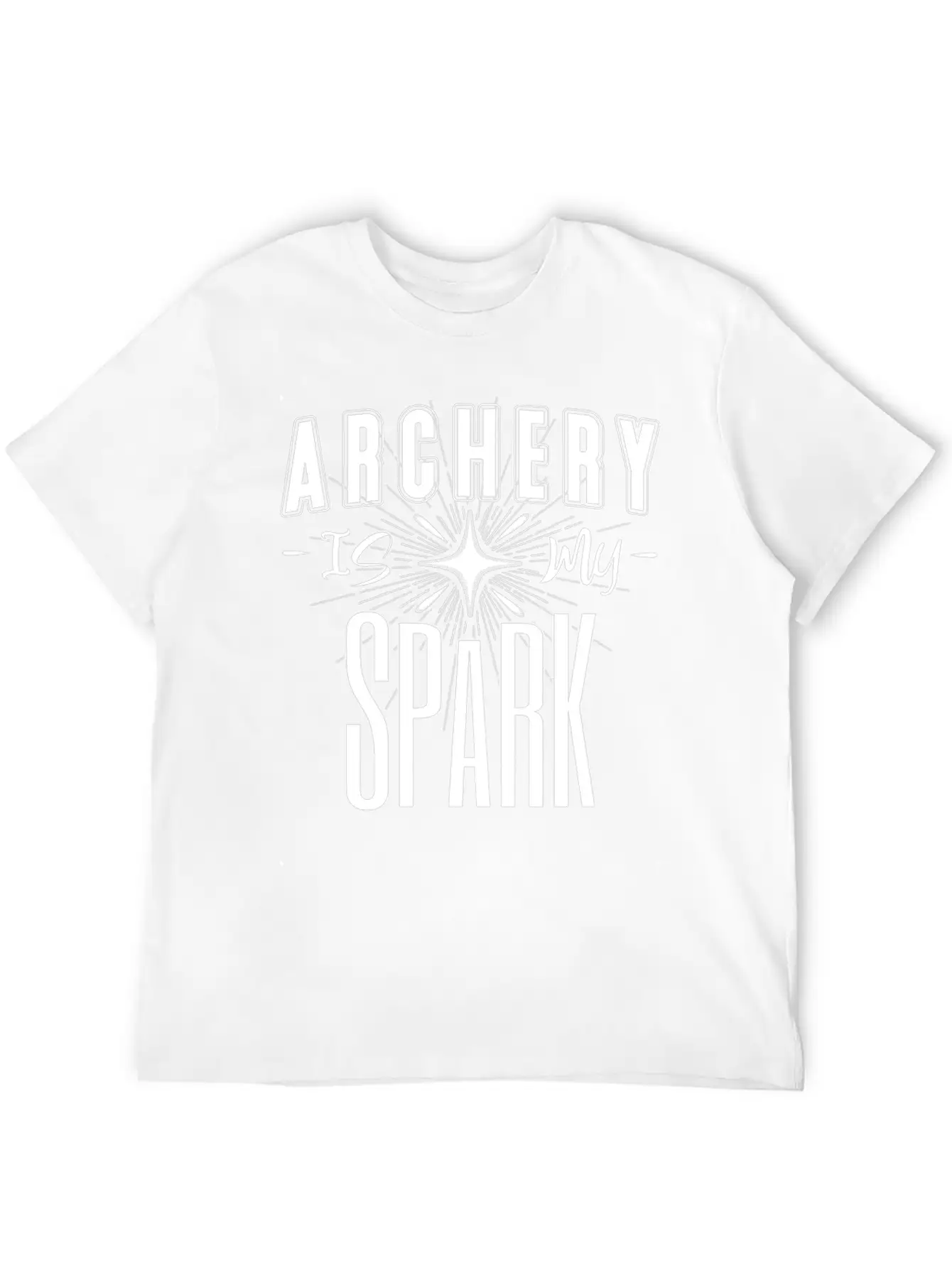 Archery Is My Spark Comfortable Minimalist Graphic Tee – Summer Style Essential