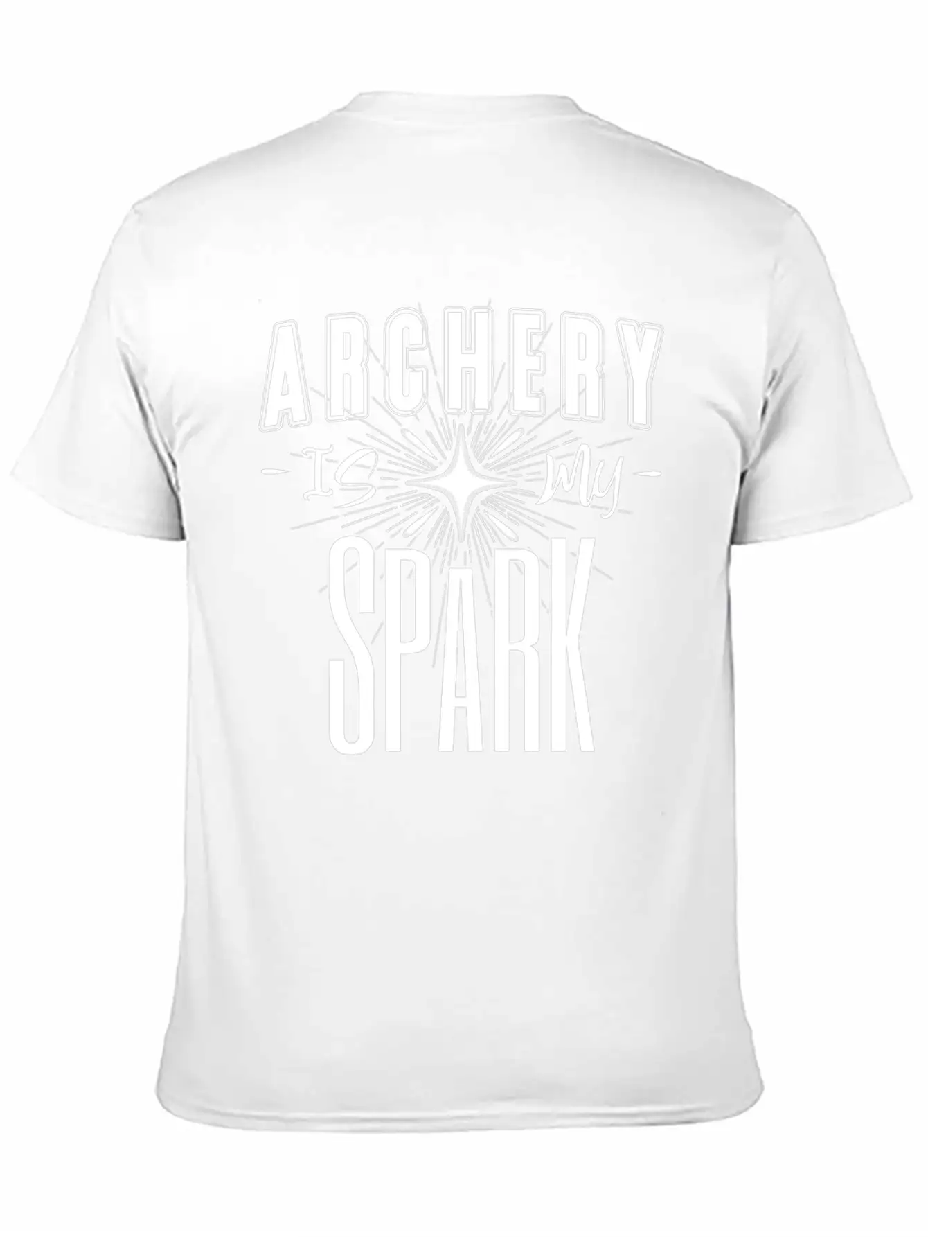 Archery Is My Spark Simple Everyday Graphic Tee – Lightweight Summer Wear