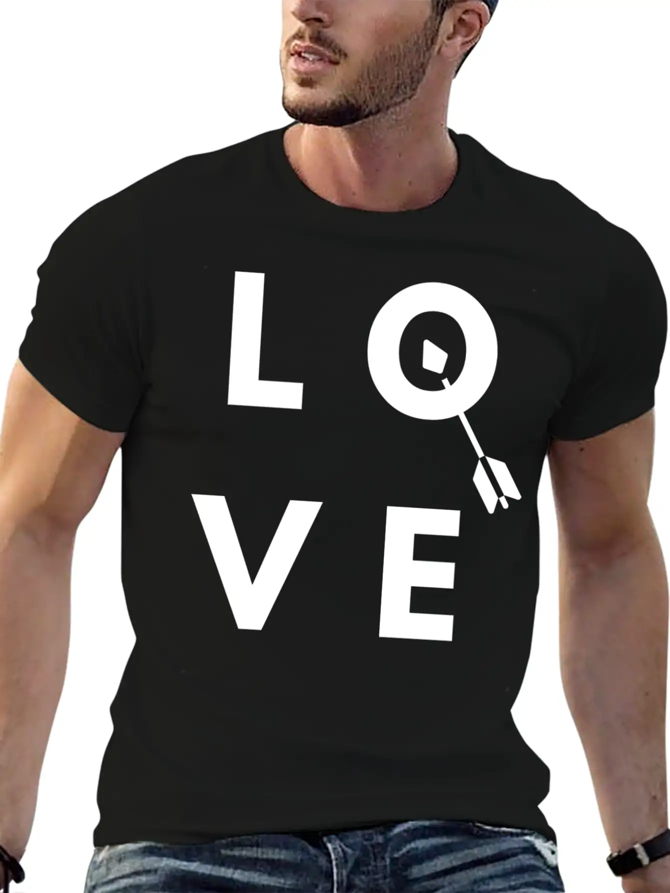 Archery Love Girl Arrow Bow Lover Heart Classic Cotton Tee – Unisex Comfort For Any Season