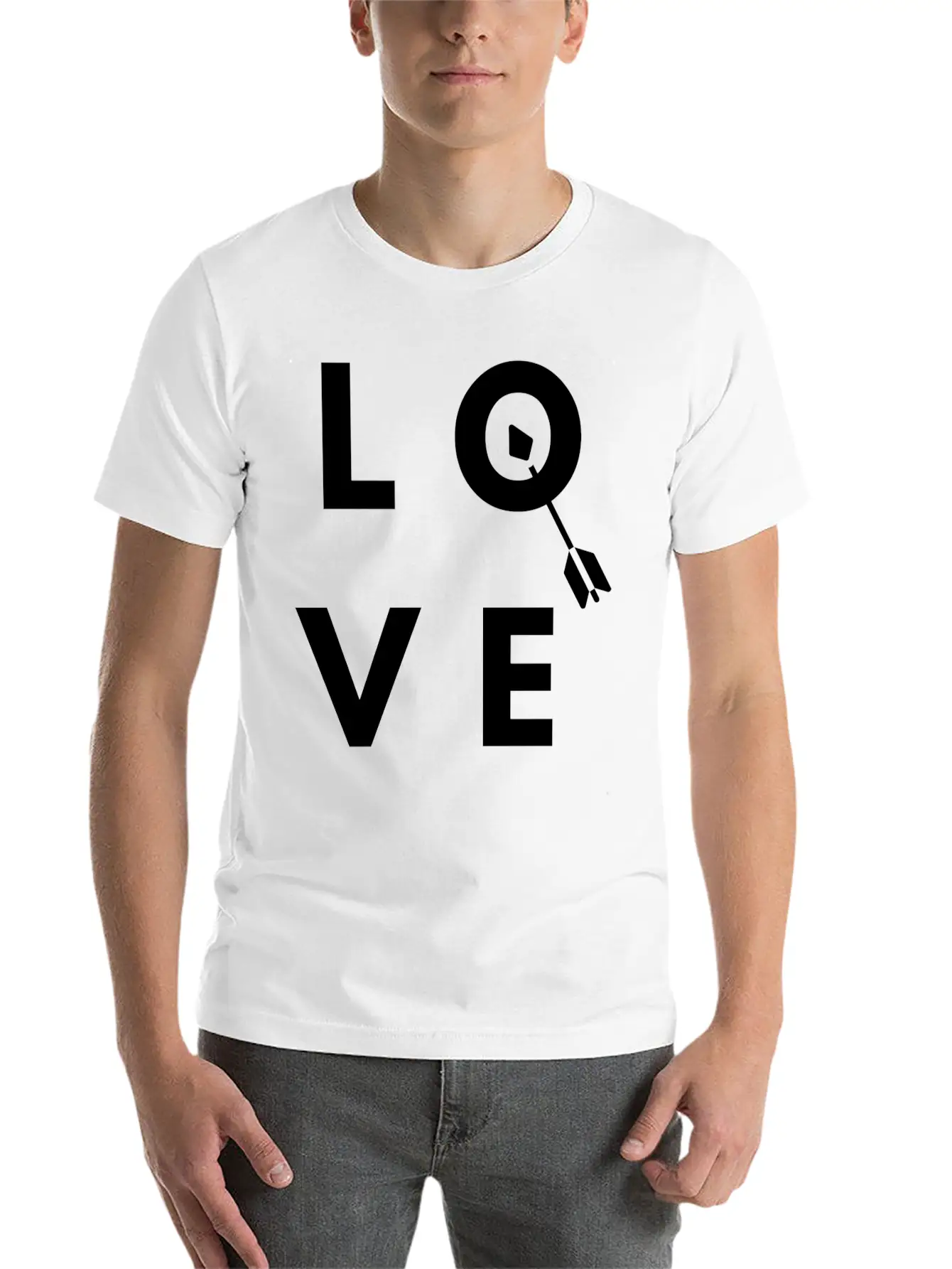 Archery Love Girl Arrow Bow Lover Heart Classic Cotton Tee – Unisex Comfort For Any Season