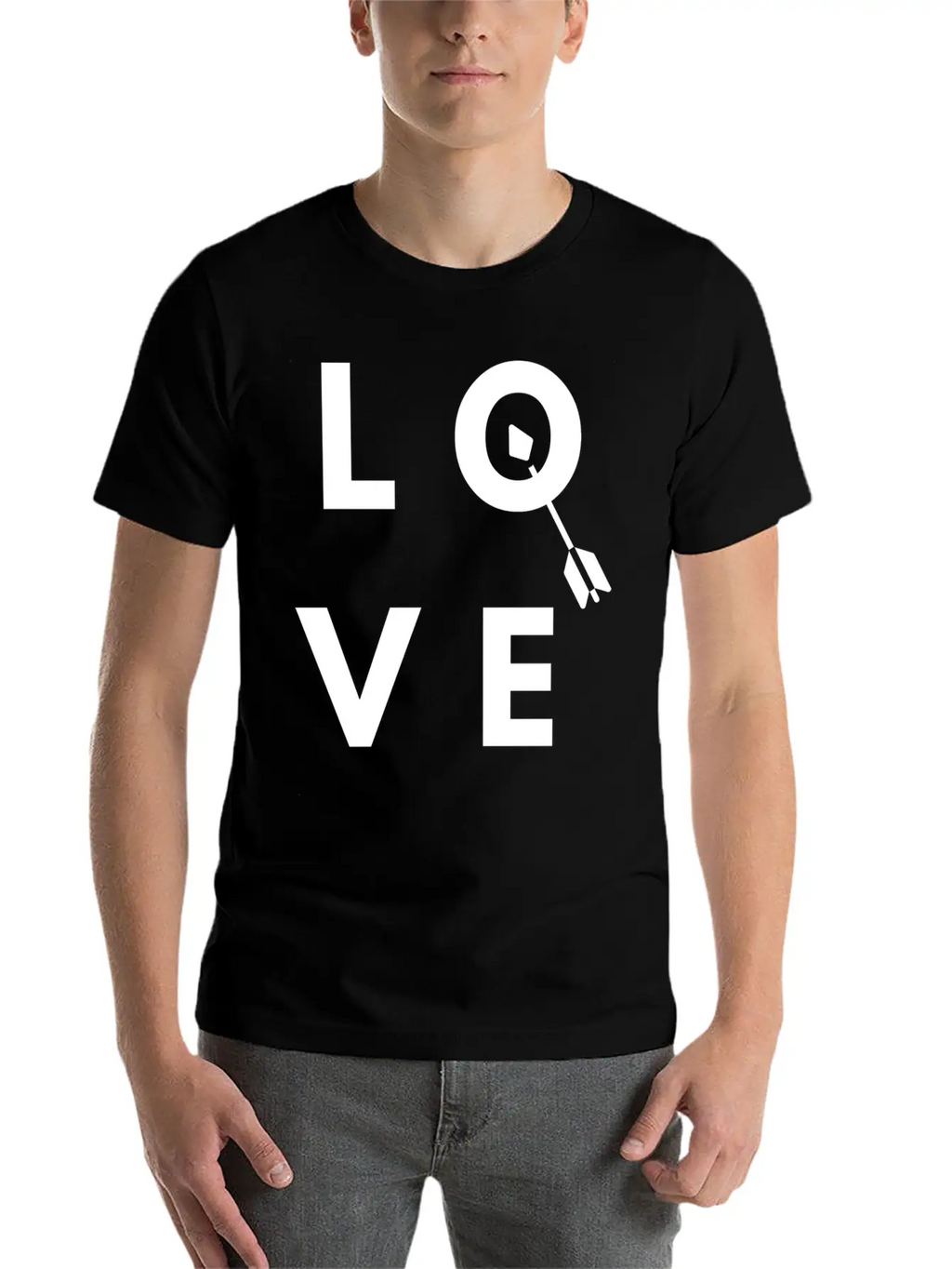 Archery Love Girl Arrow Bow Lover Heart Classic Cotton Tee – Unisex Comfort For Any Season