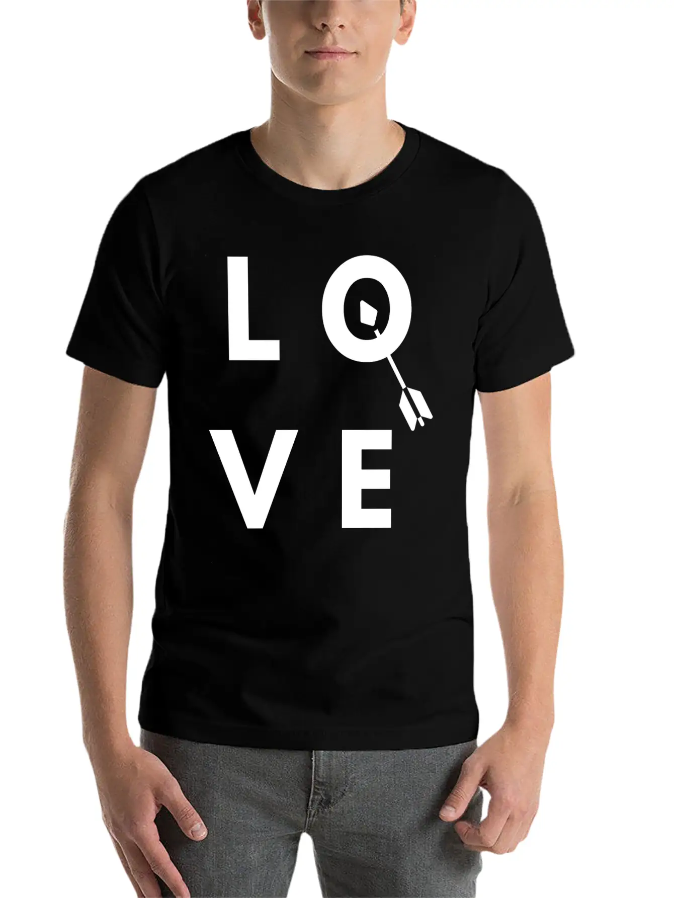 Archery Love Girl Arrow Bow Lover Heart Classic Cotton Tee – Unisex Comfort For Any Season