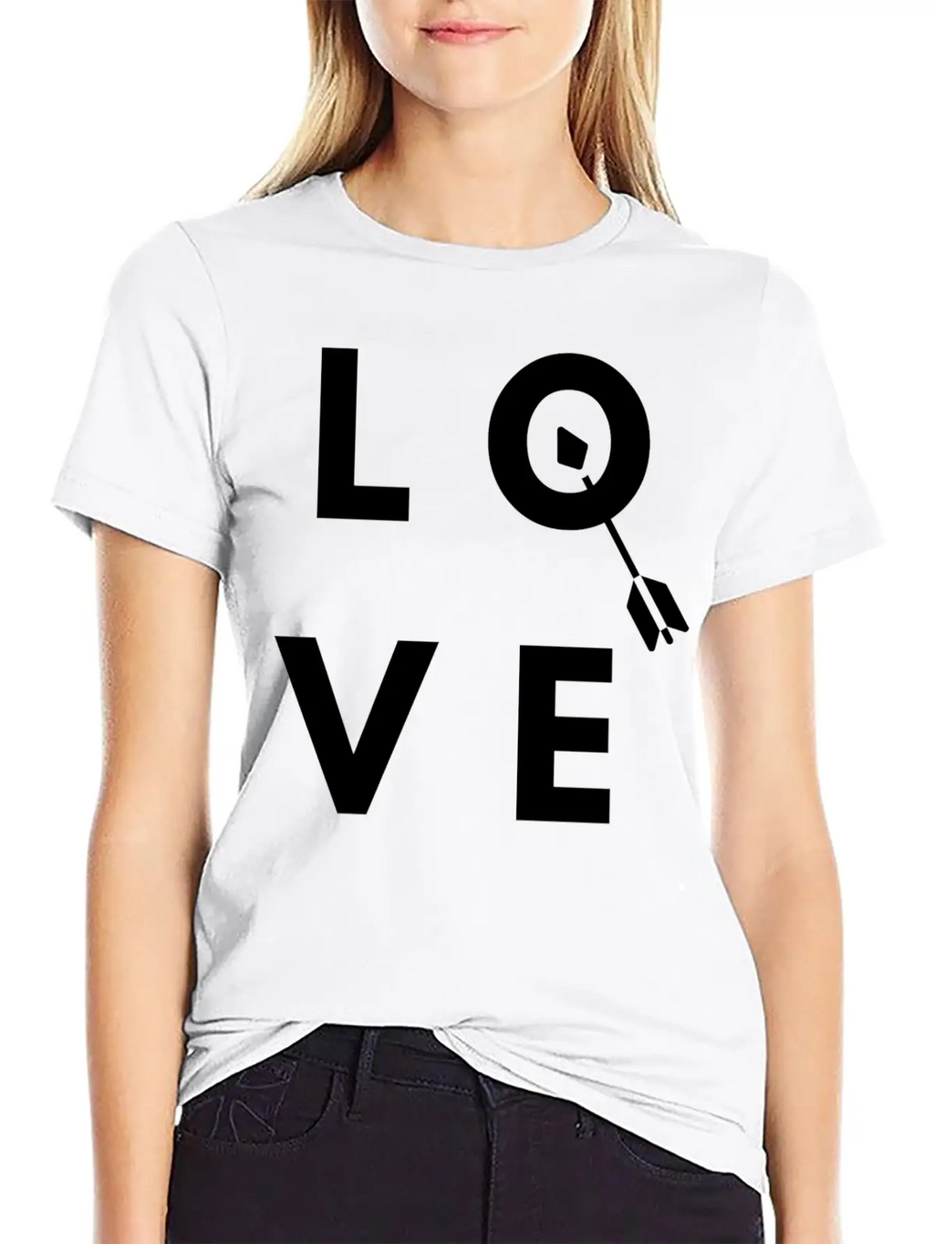 Archery Love Girl Arrow Bow Lover Heart Classic Cotton Tee – Unisex Comfort For Any Season