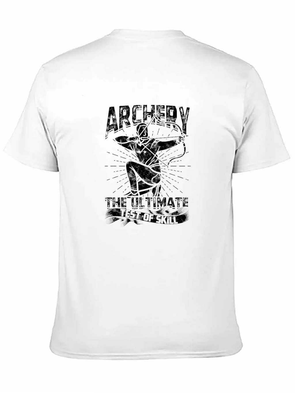 Archery - The Ultimate Test Of Skill - Archery Timeless Short Sleeve Tee – Comfy And Minimalist Design