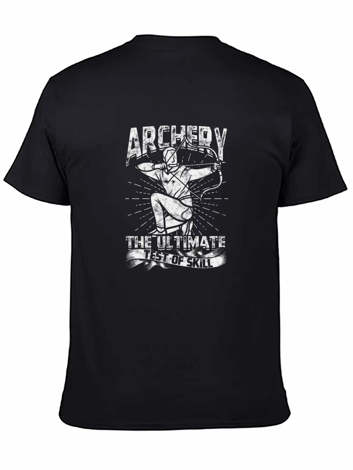 Archery - The Ultimate Test Of Skill - Archery Timeless Short Sleeve Tee – Comfy And Minimalist Design