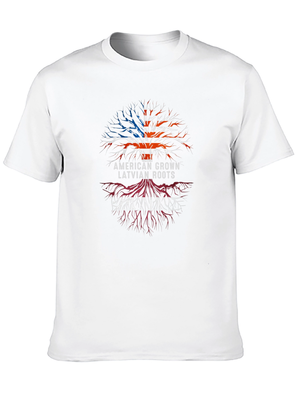 American Latvian Roots T-Shirt