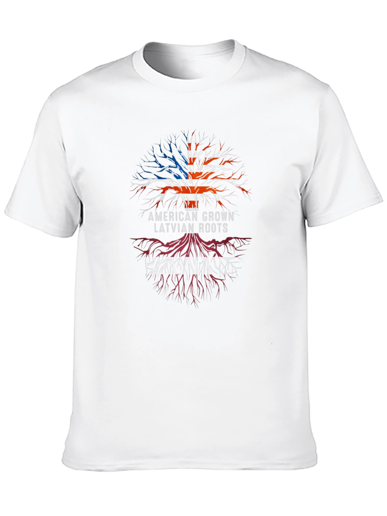 American Latvian Roots T-Shirt