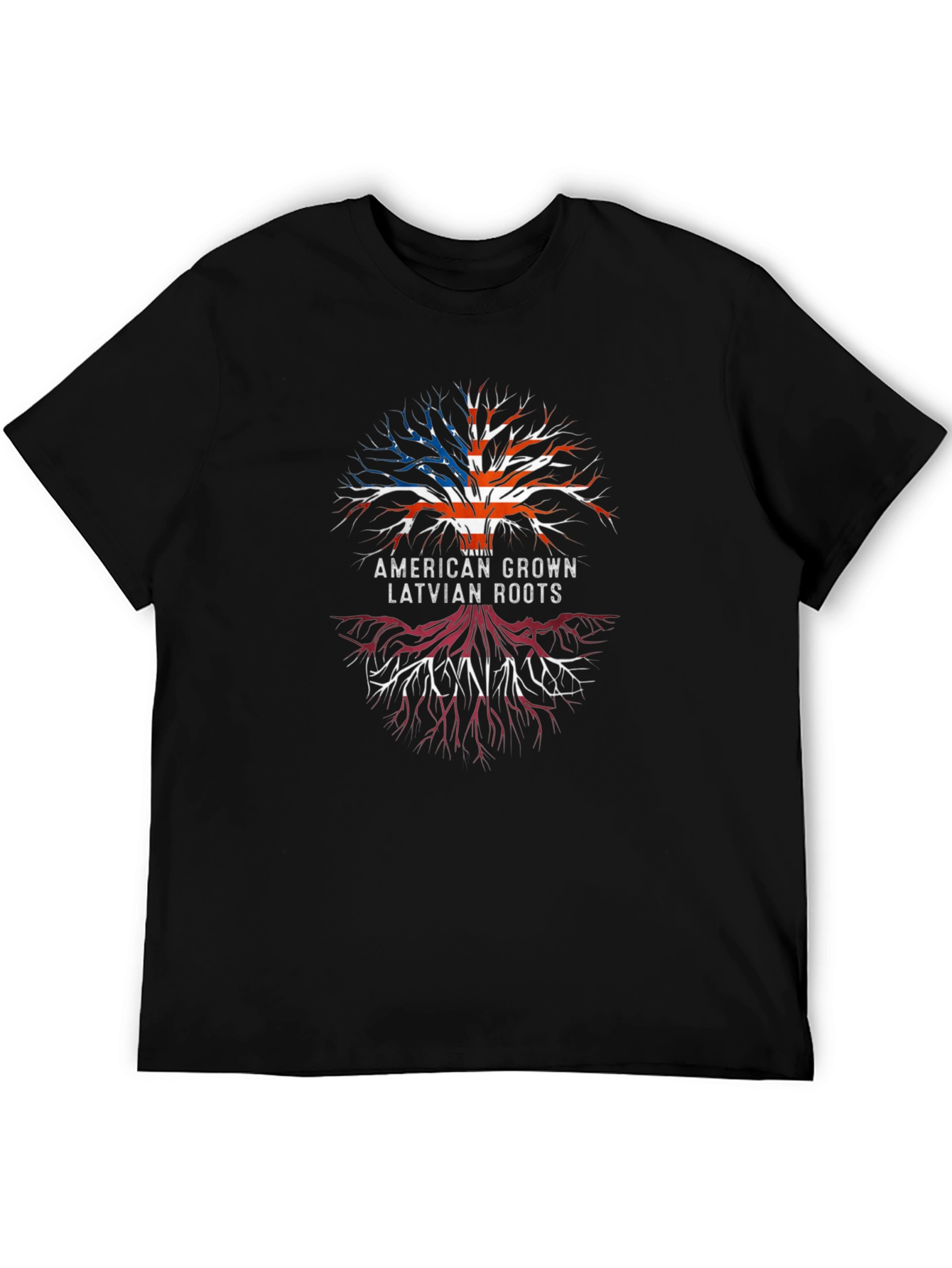 American Latvian Roots T-Shirt