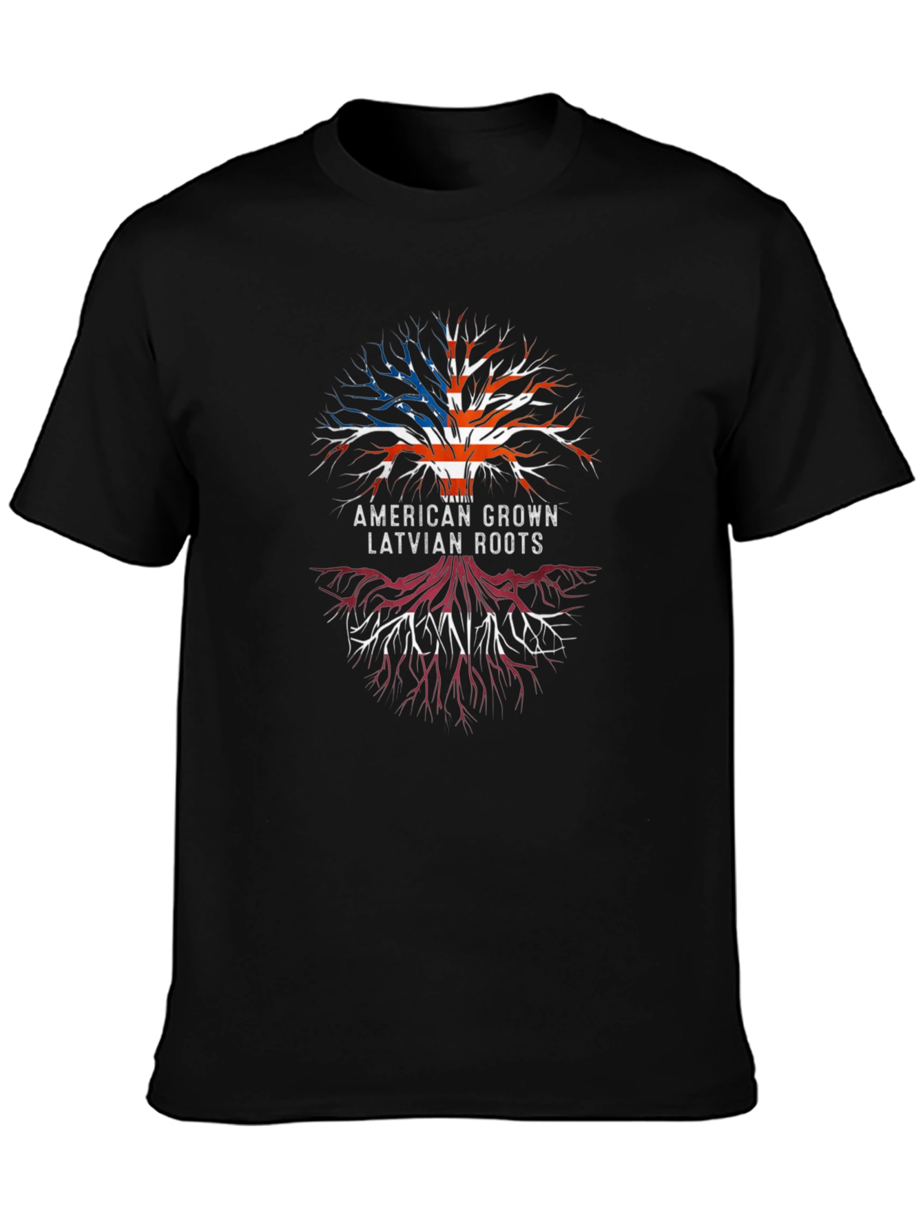 American Latvian Roots T-Shirt