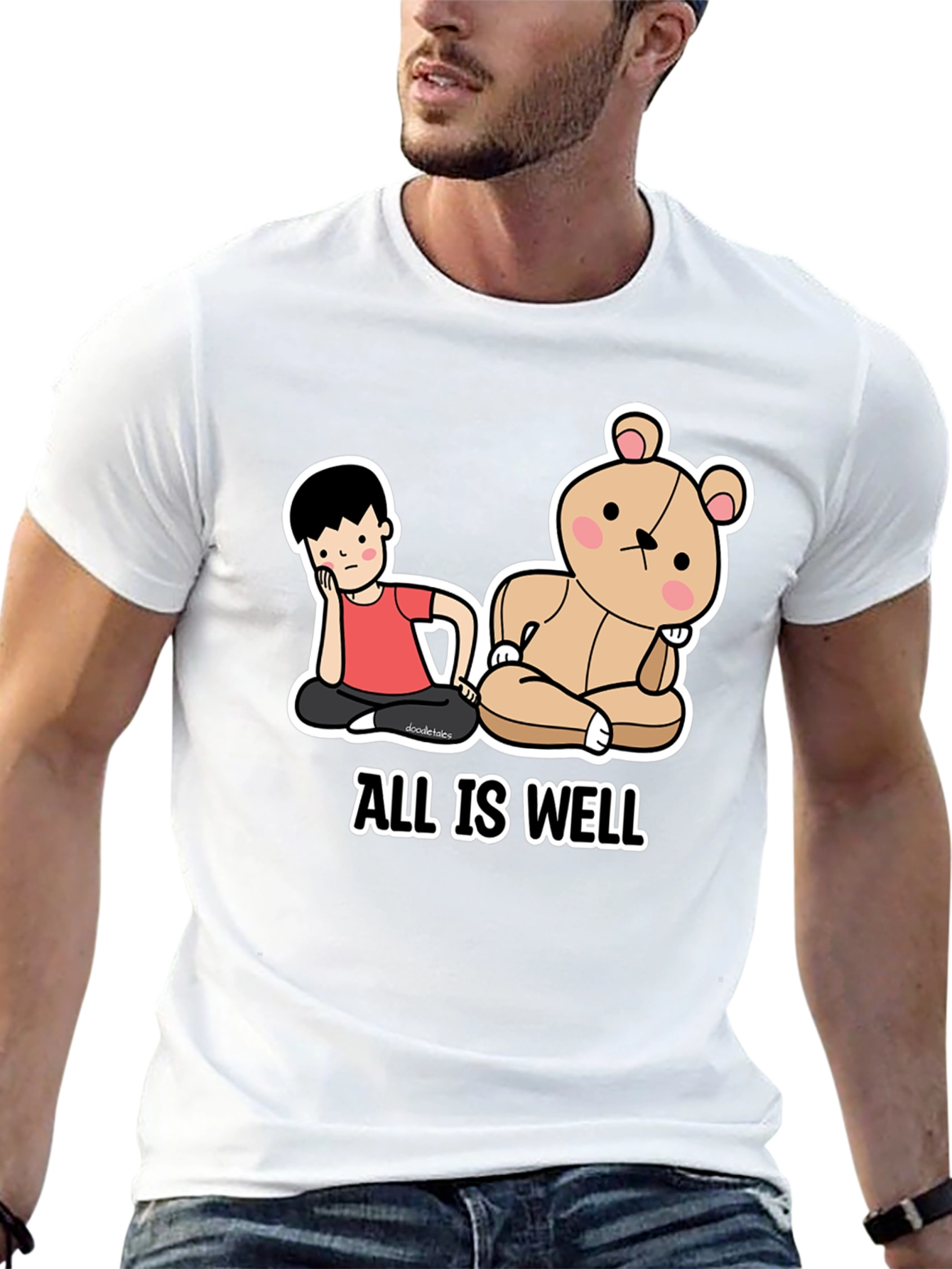 All Is Well Graphic Tee - Relaxed Fit