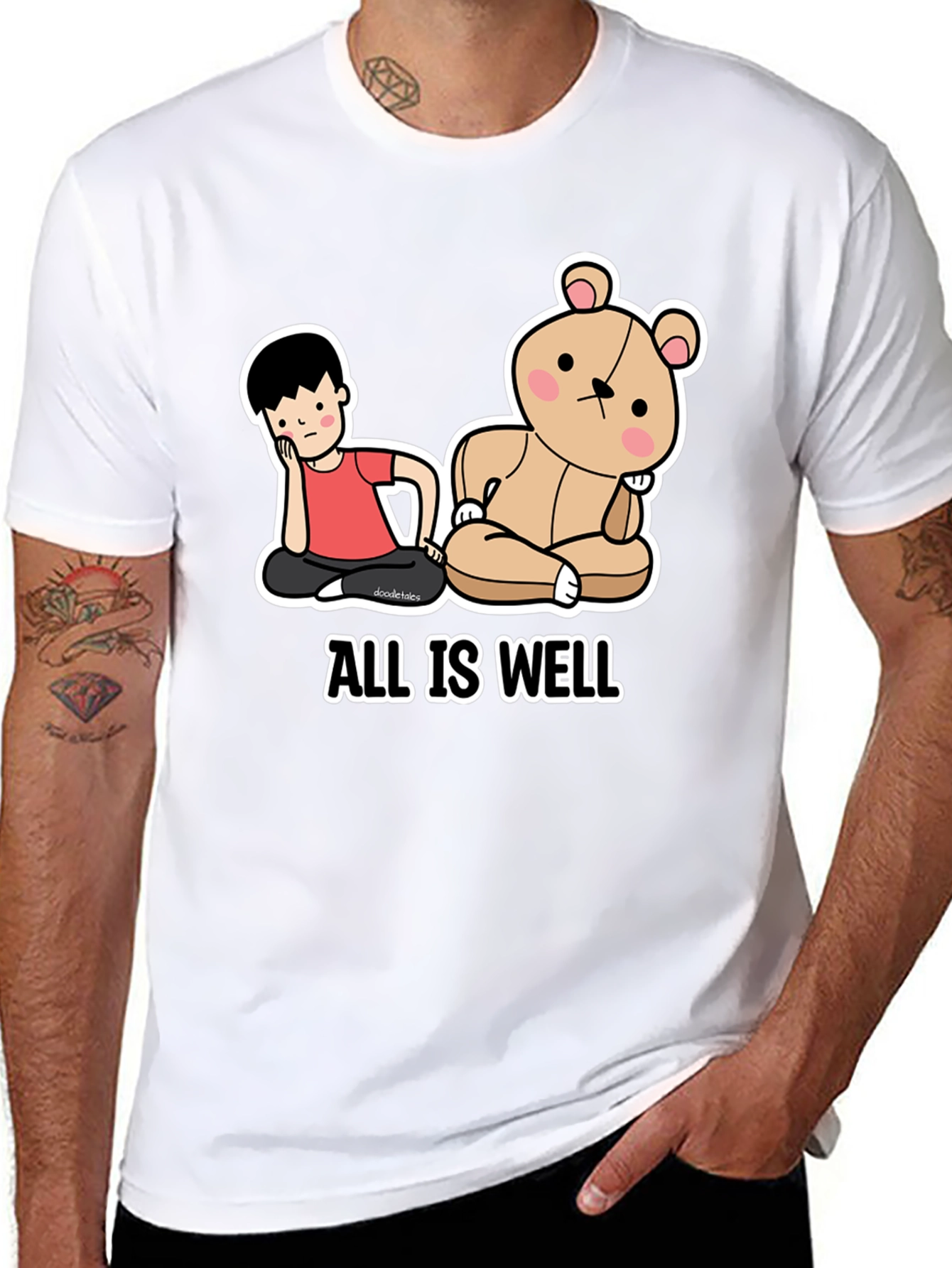 All Is Well Graphic Tee - Relaxed Fit