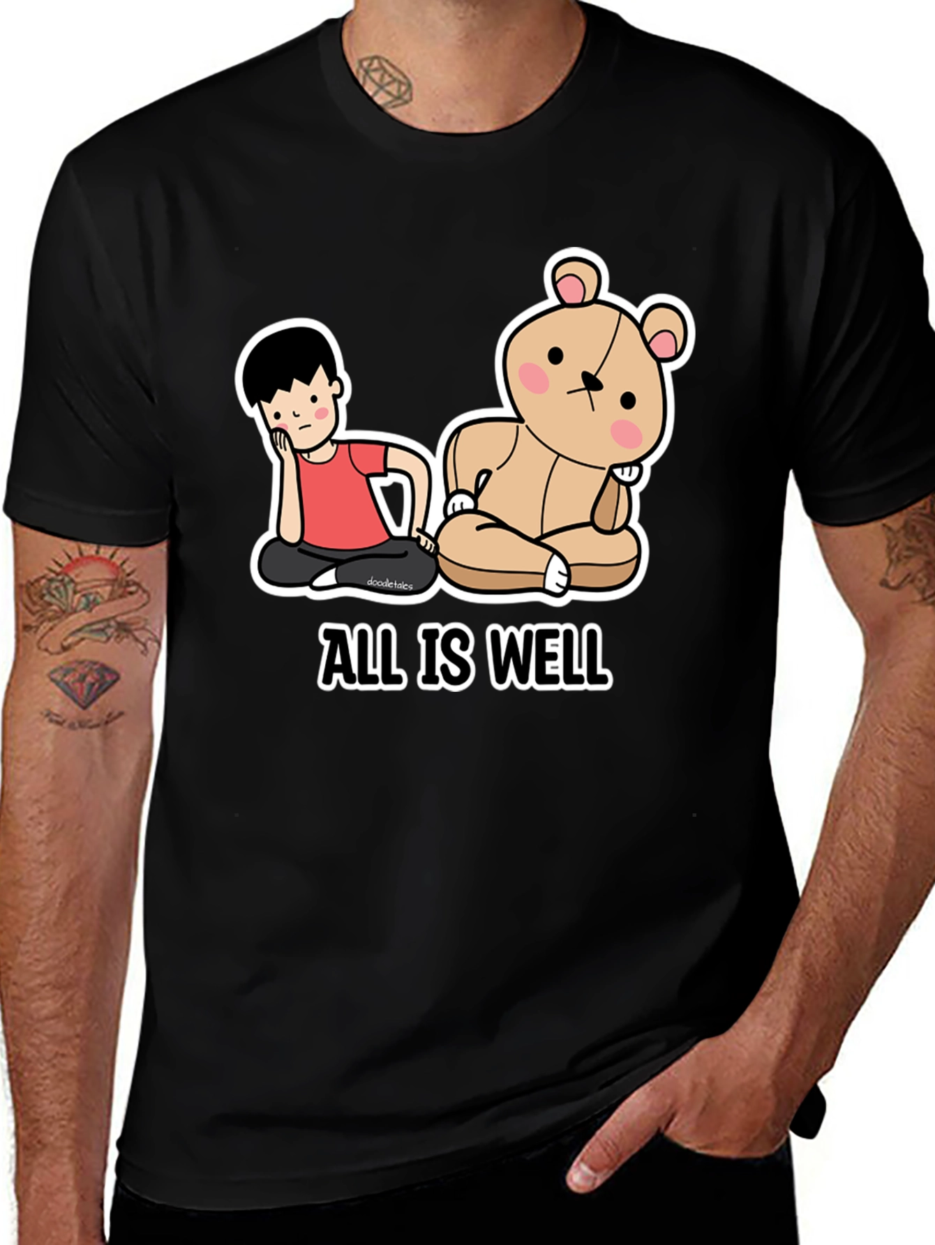 All Is Well Graphic Tee - Relaxed Fit
