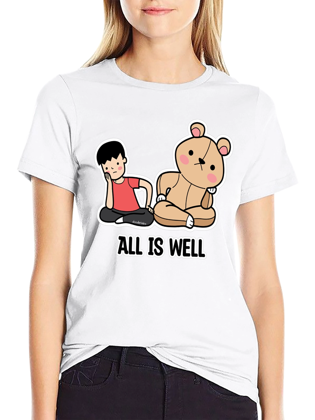All Is Well Graphic Tee - Relaxed Fit