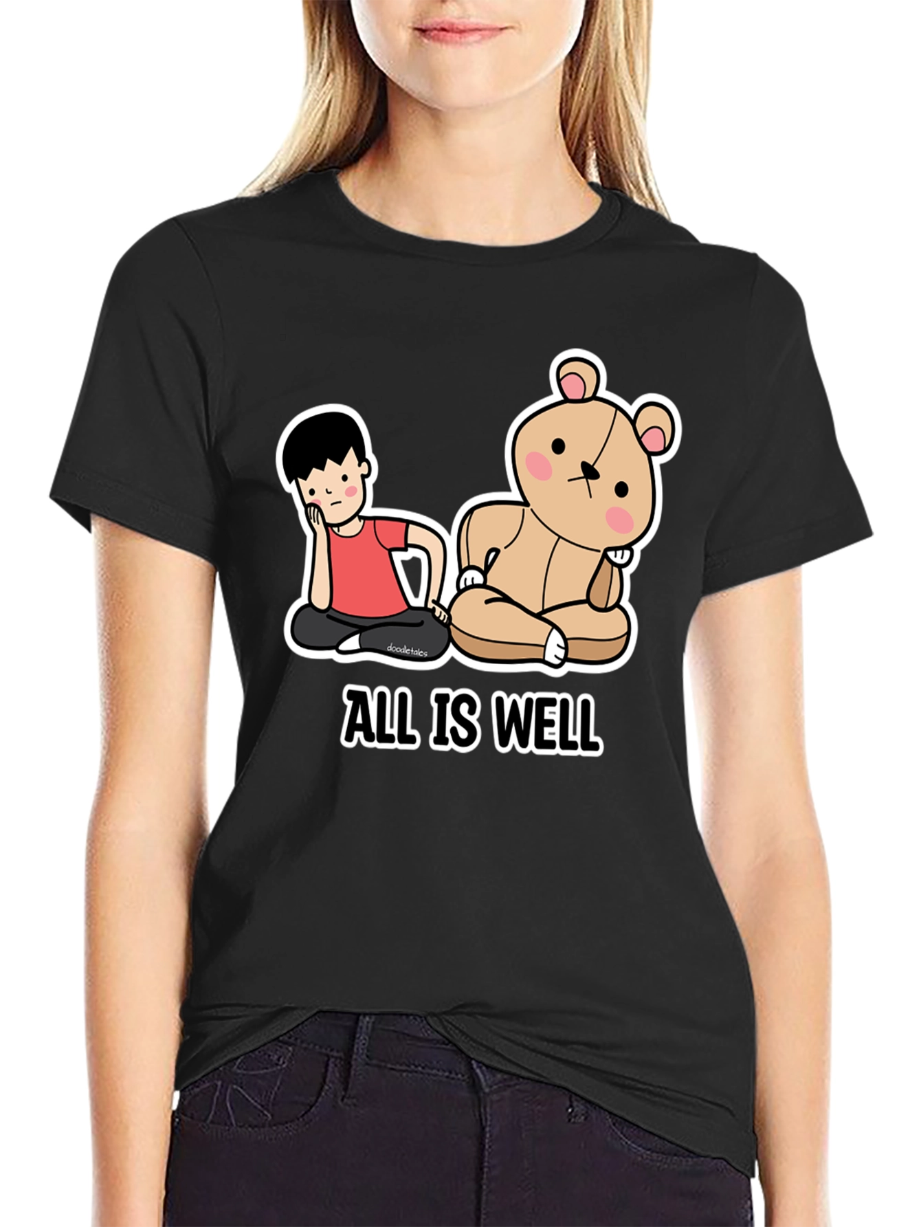 All Is Well Graphic Tee - Relaxed Fit