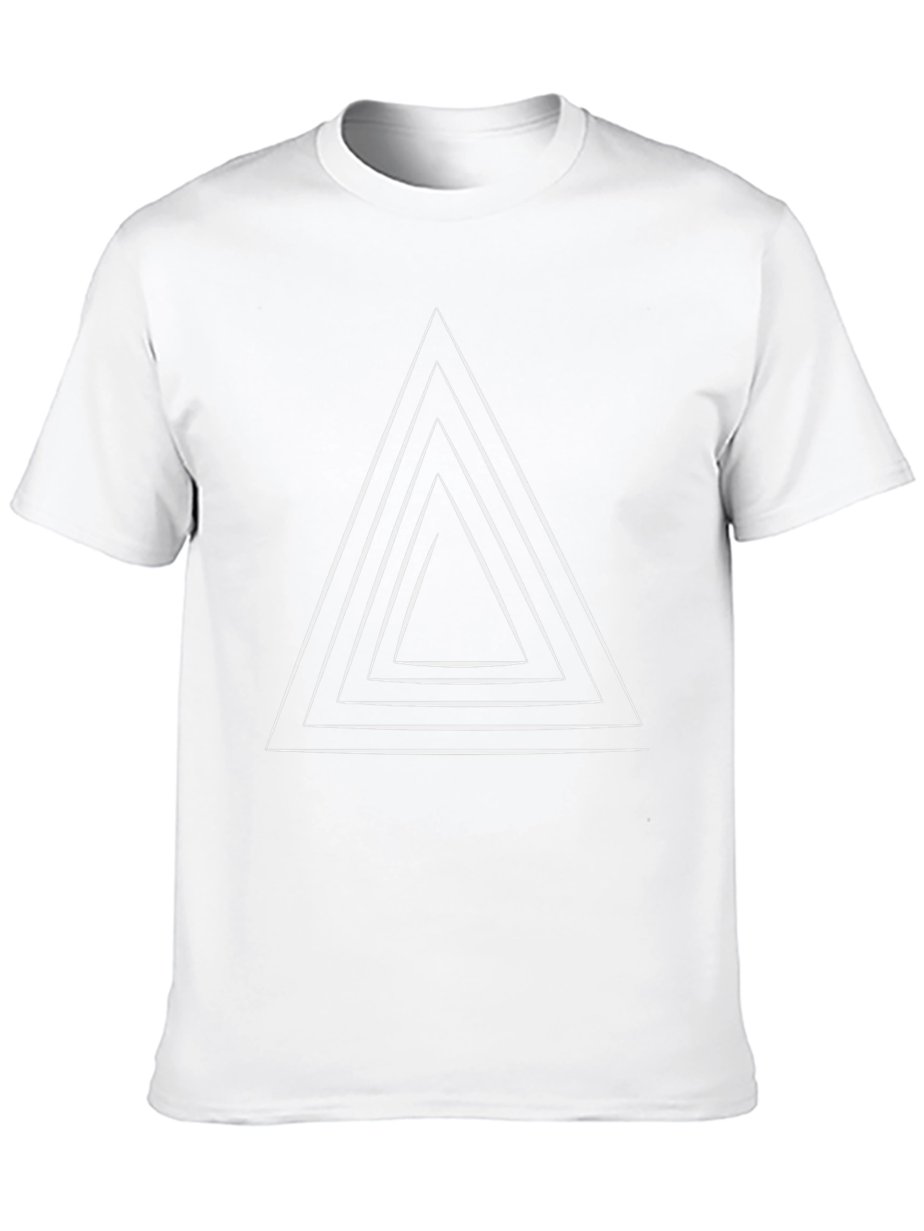 Abstract Triangle Graphic Tee