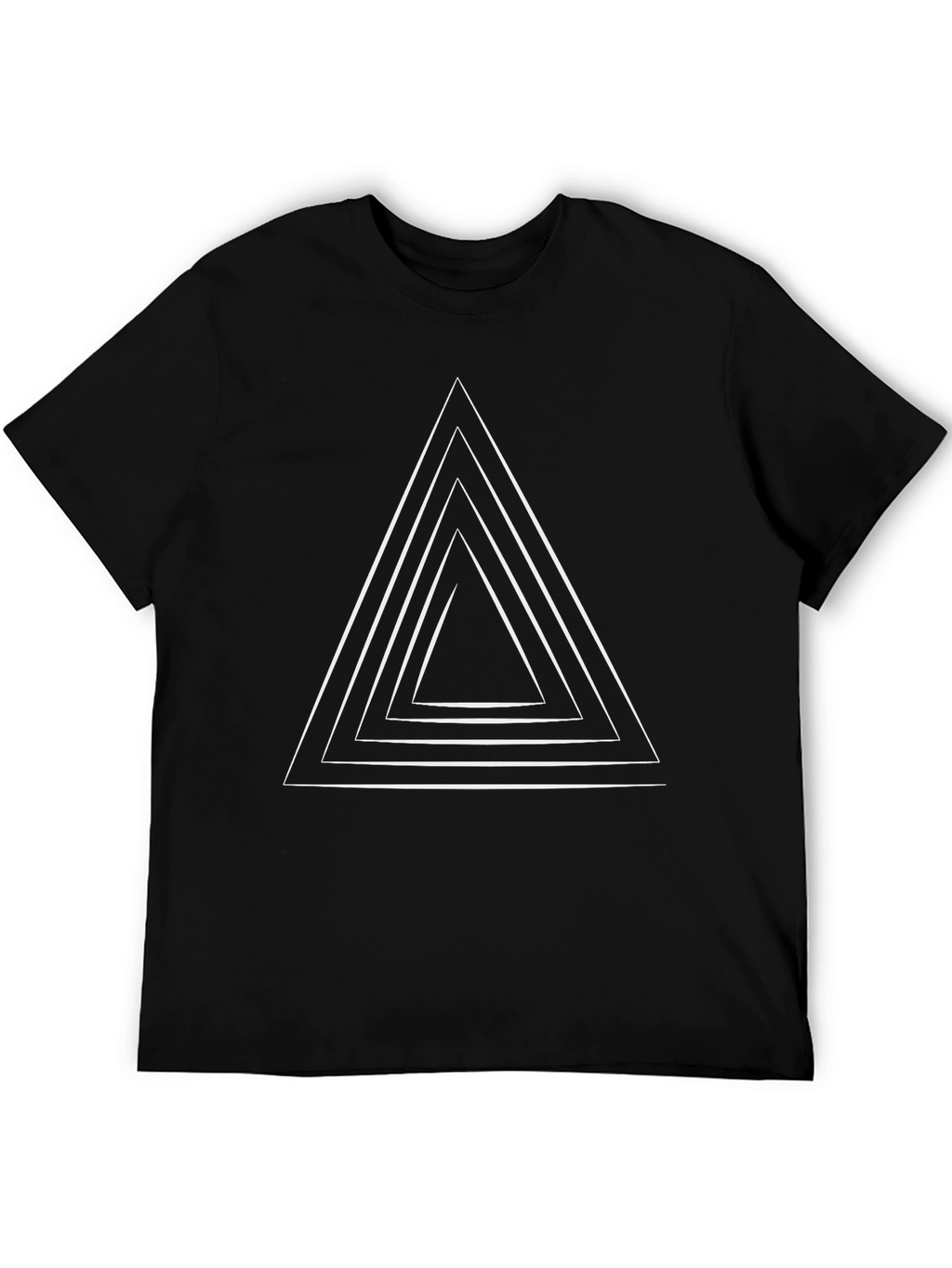 Abstract Triangle Graphic Tee