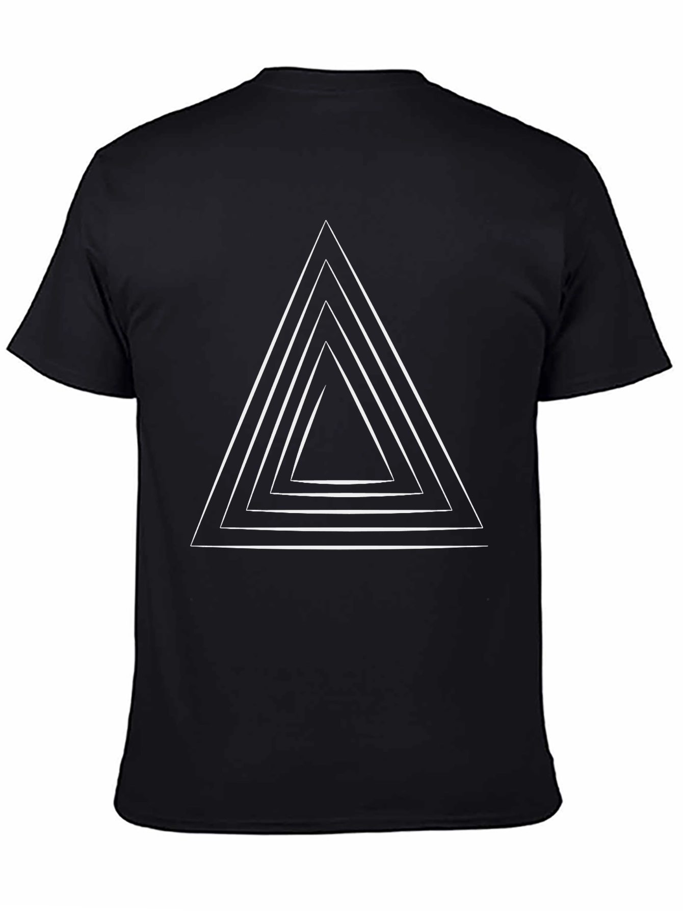 Abstract Triangle Graphic Tee