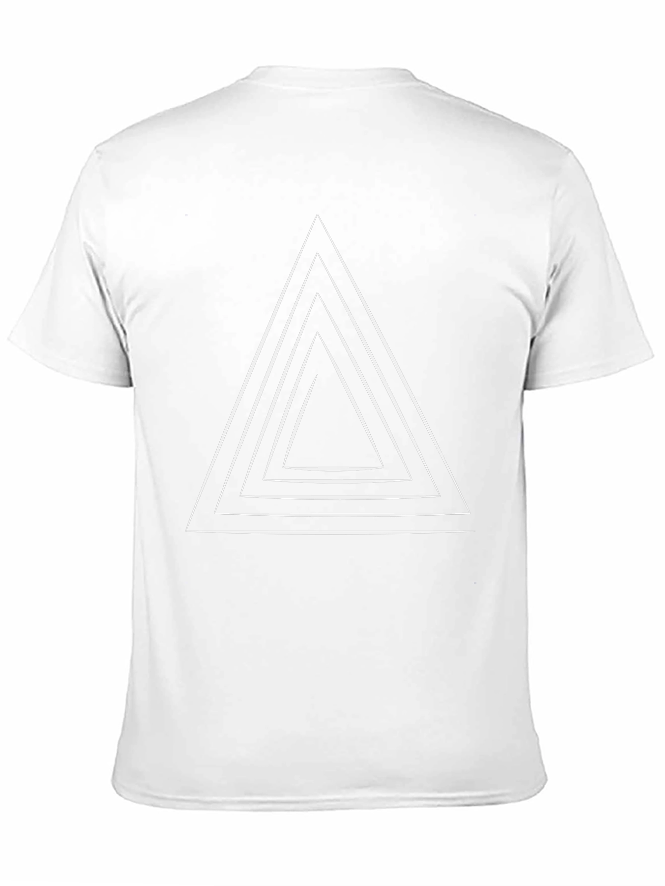 Abstract Triangle Graphic Tee