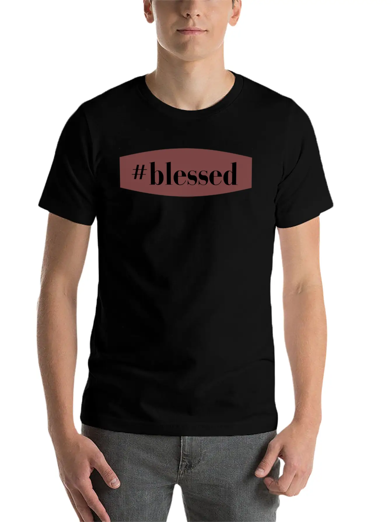 #blessed Stylish Everyday T-Shirt – Unisex Basic Cotton Tee
