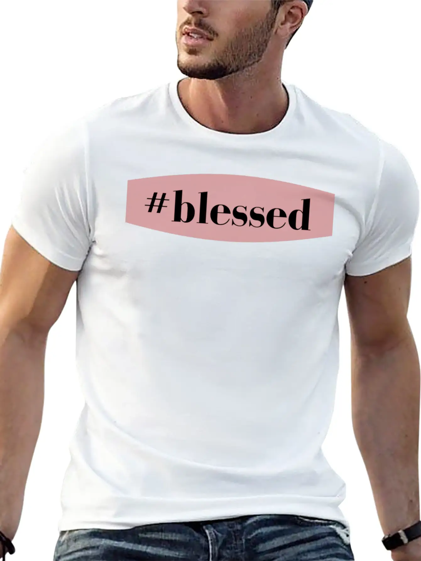 #blessed Stylish Everyday T-Shirt – Unisex Basic Cotton Tee
