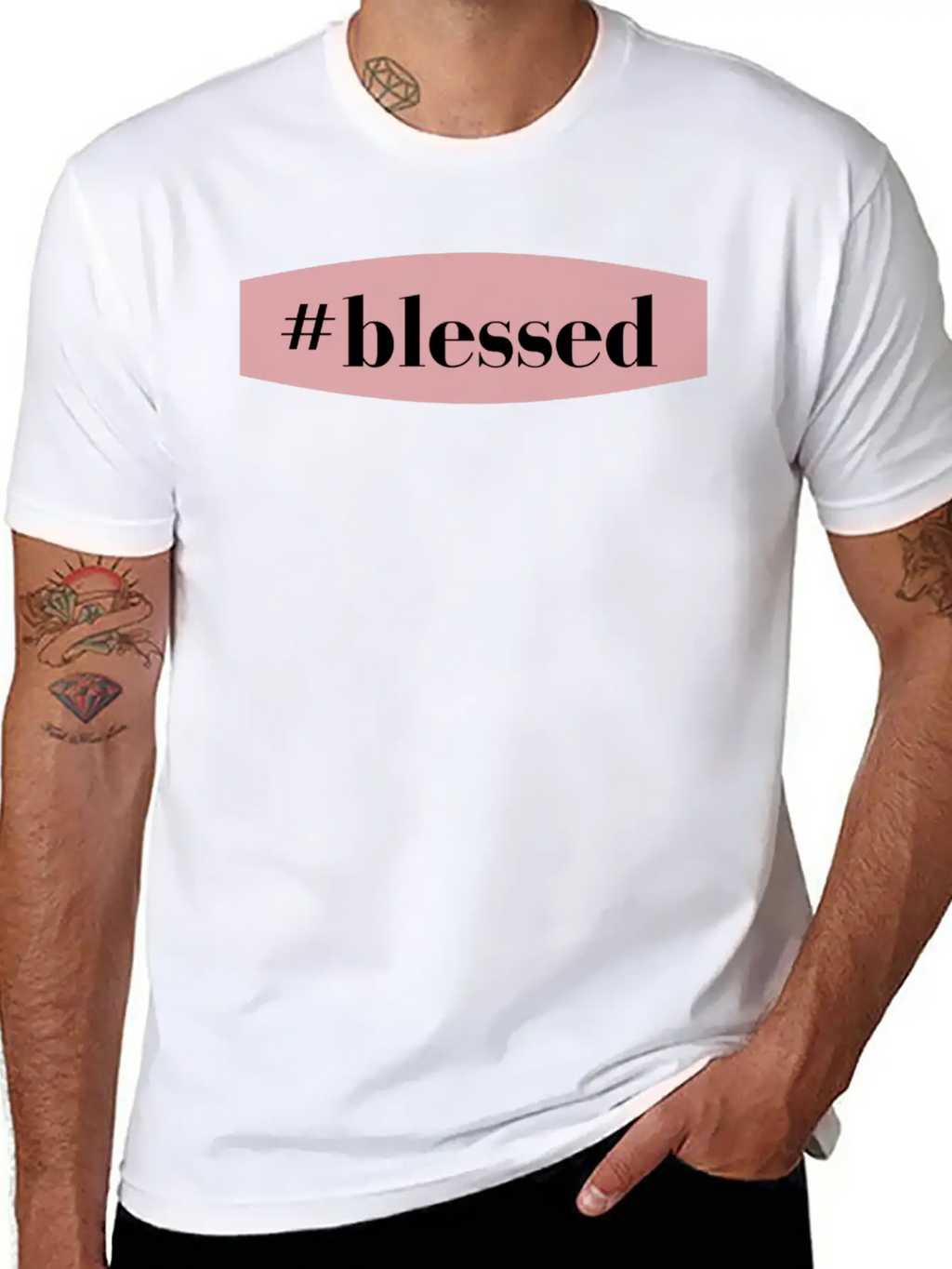 #blessed Stylish Everyday T-Shirt – Unisex Basic Cotton Tee