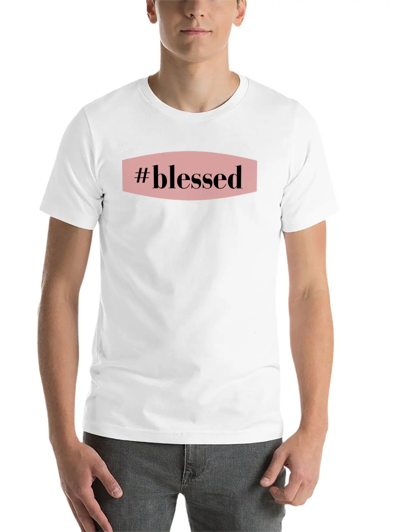 #blessed Stylish Everyday T-Shirt – Unisex Basic Cotton Tee