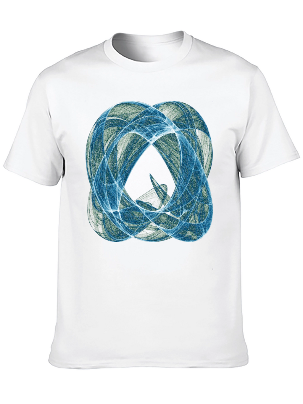 Abstract Swirl Graphic Tee