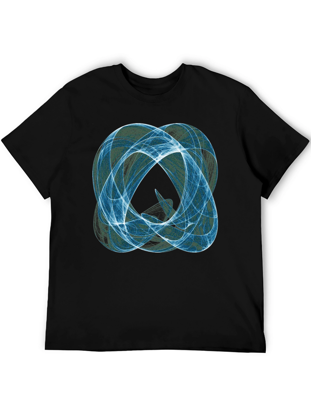 Abstract Swirl Graphic Tee