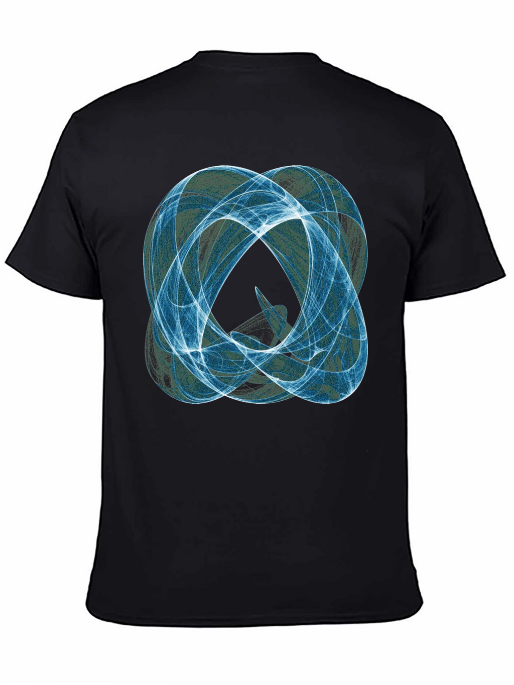 Abstract Swirl Graphic Tee