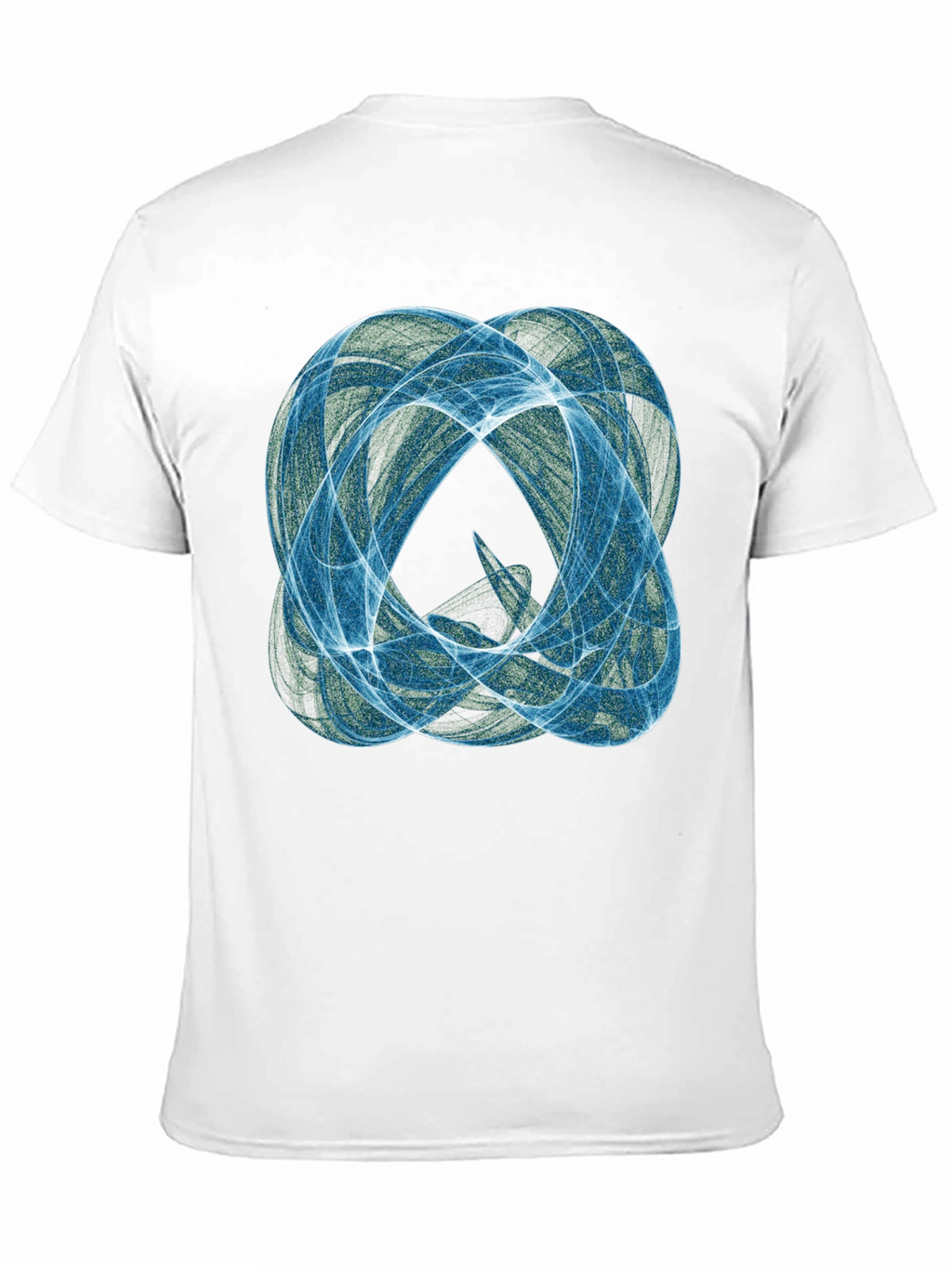 Abstract Swirl Graphic Tee