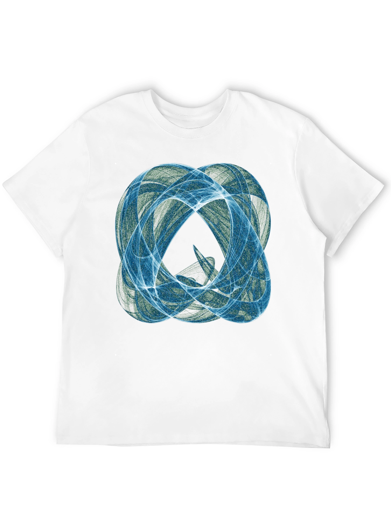 Abstract Swirl Graphic Tee