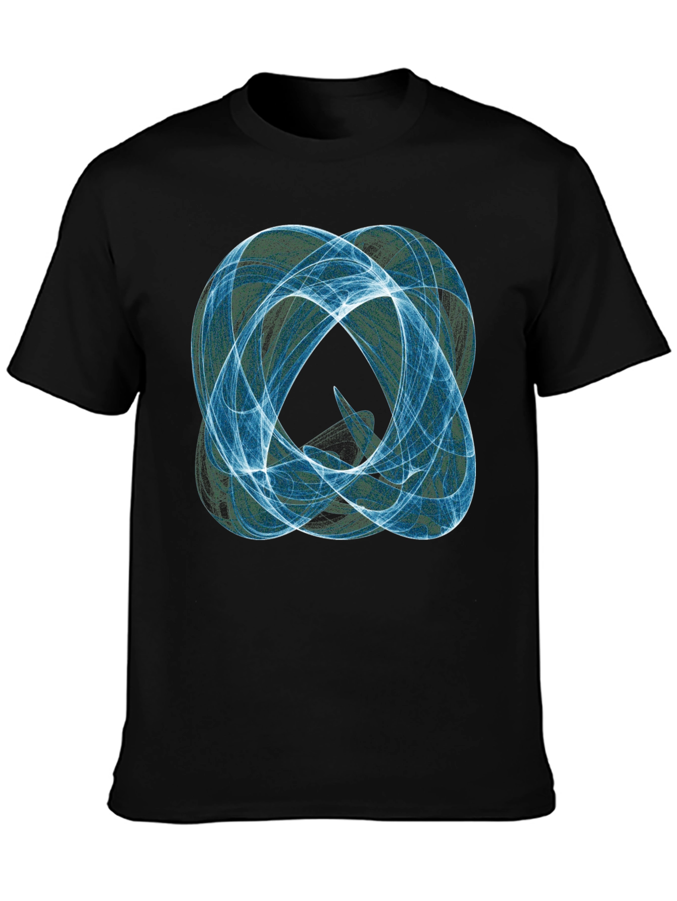 Abstract Swirl Graphic Tee