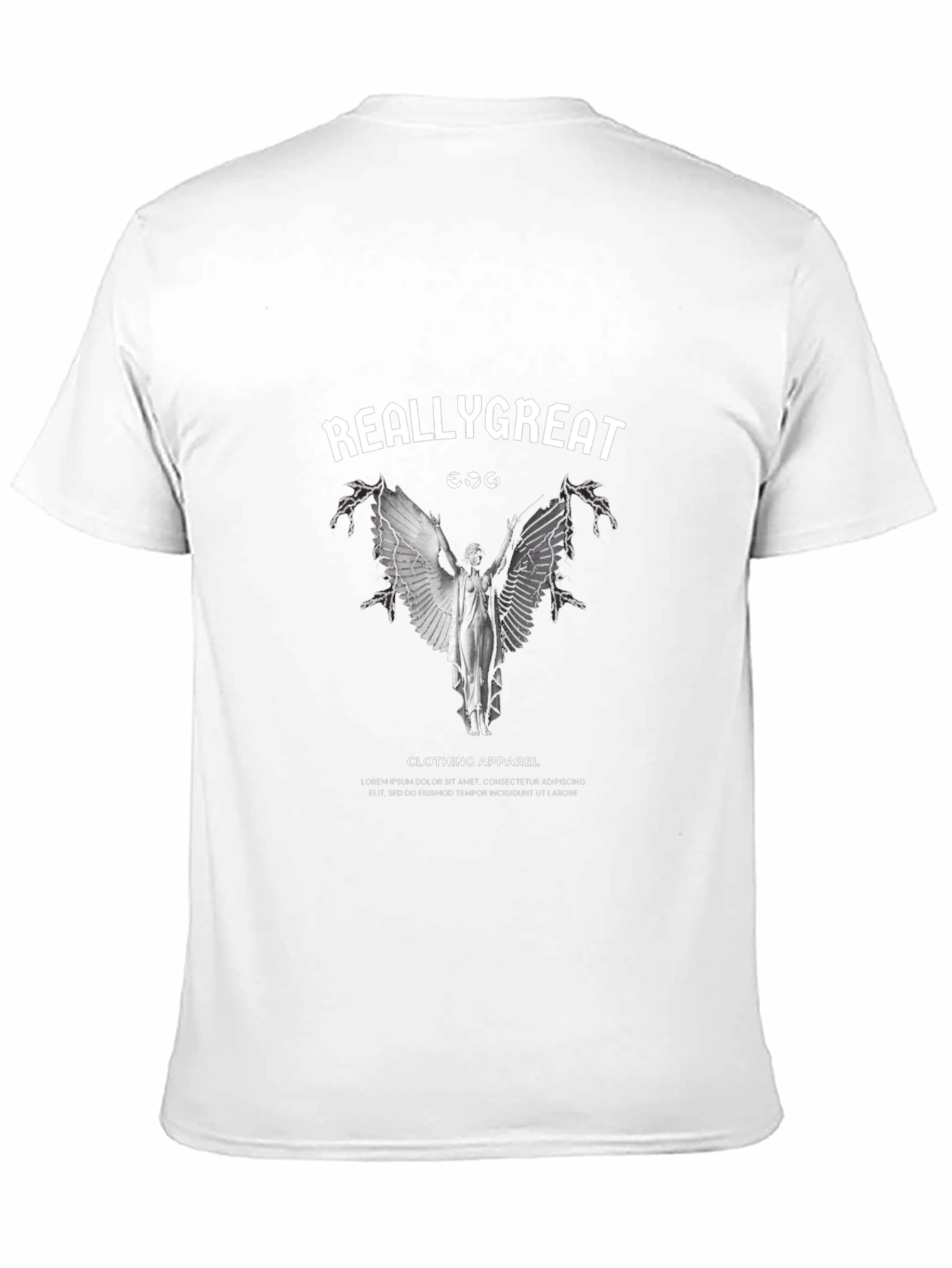 Angel Wings Graphic Tee - Really Great Apparel